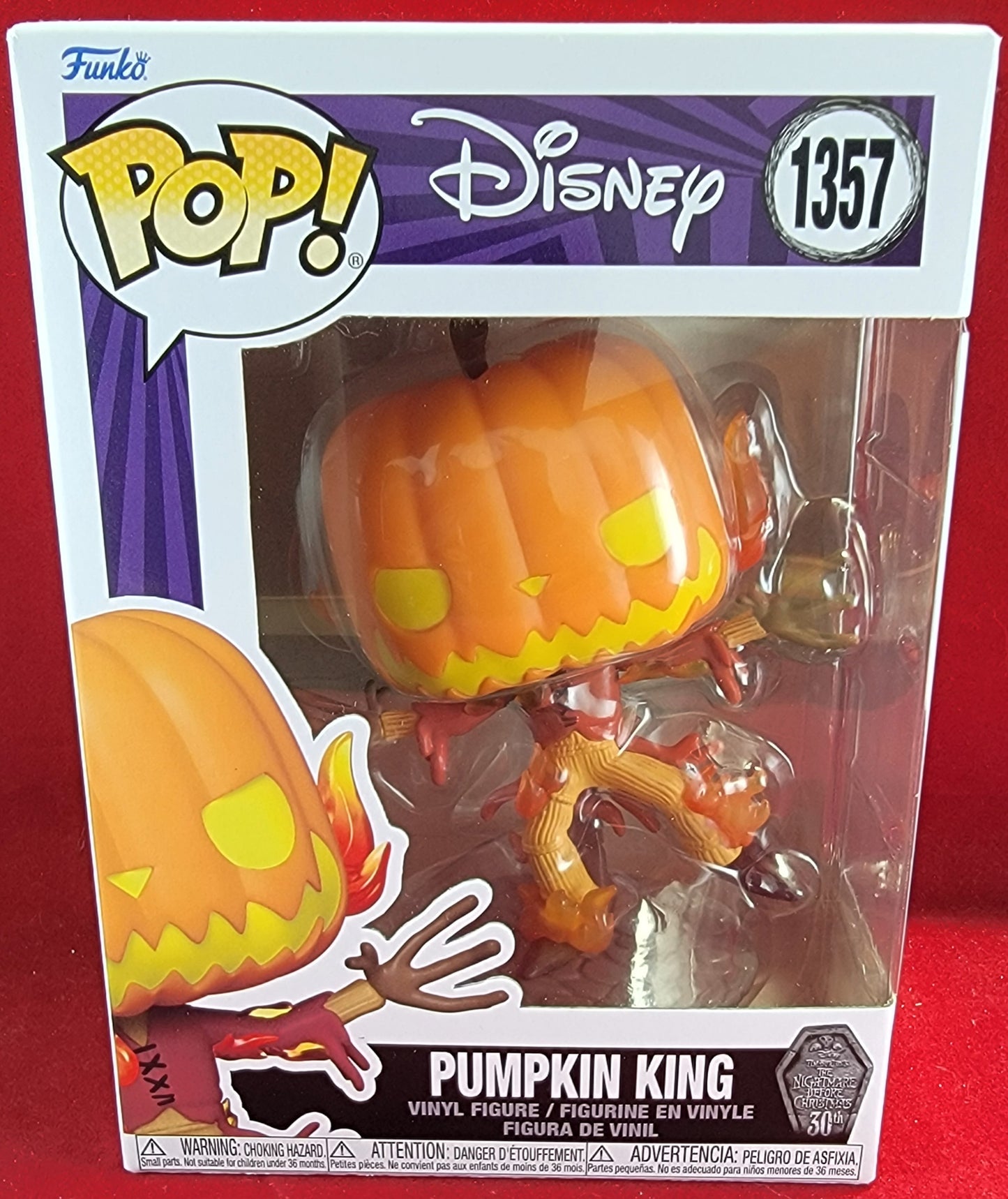 Pumpkin King funko # 1357 (nib)
With pop protector