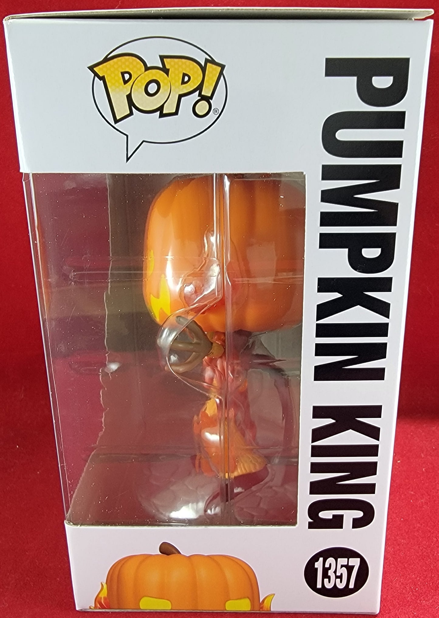 Pumpkin King funko # 1357 (nib)
With pop protector