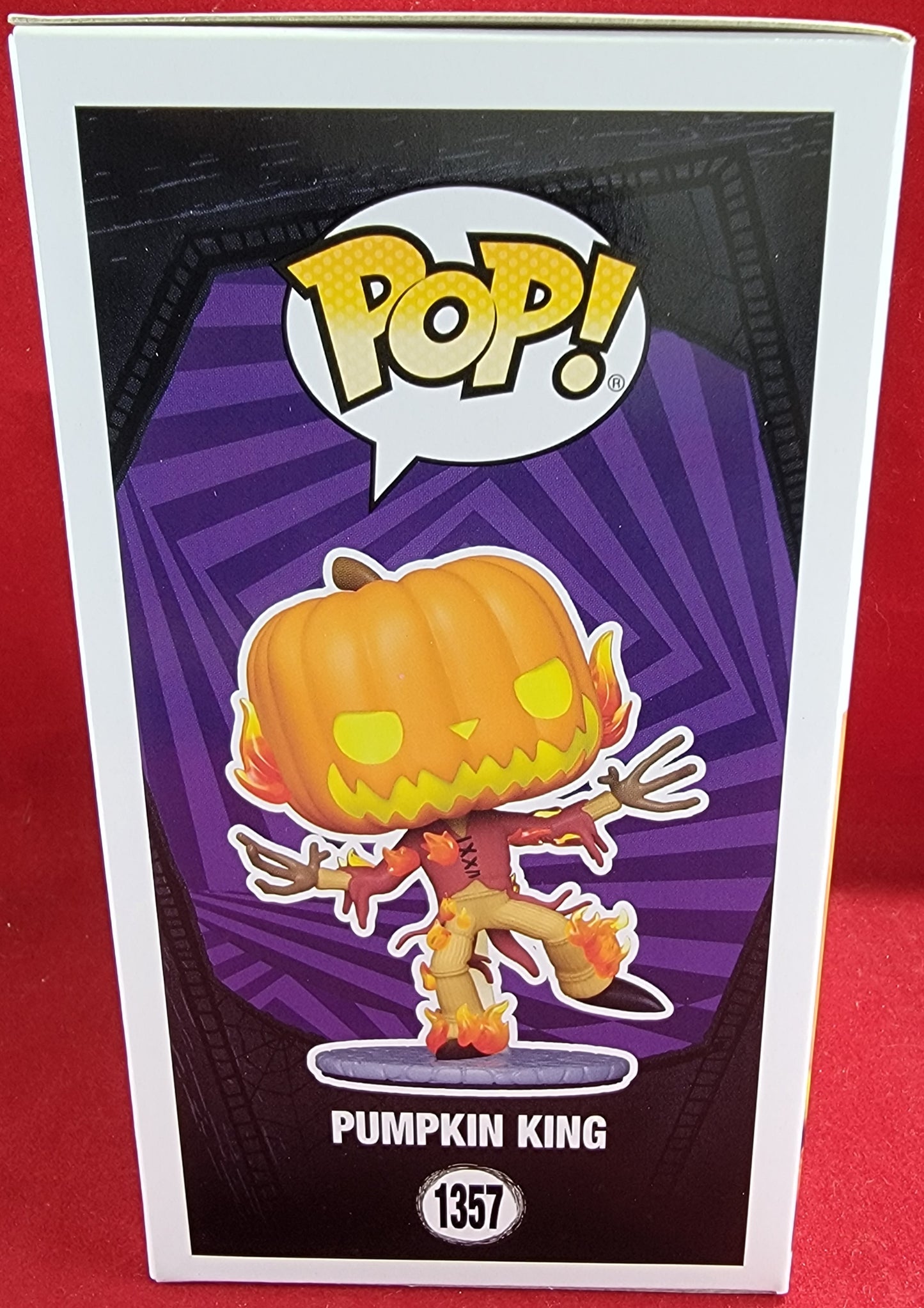 Pumpkin King funko # 1357 (nib)
With pop protector