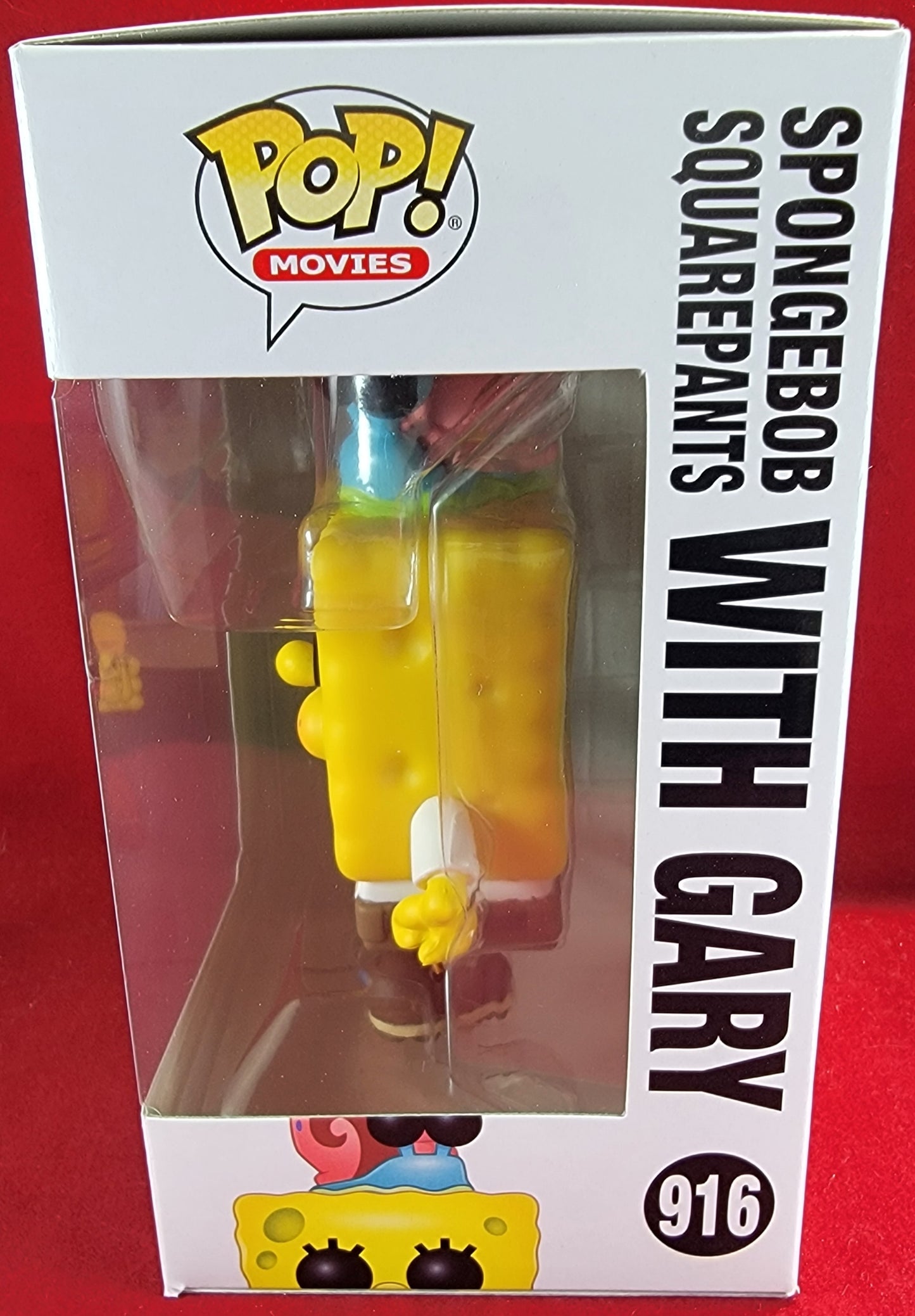 SpongeBob SquarePants with Gary funko # 916 (nib)
With pop protector