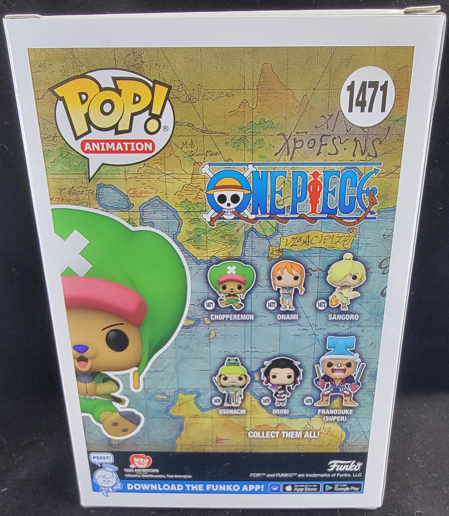 Chopperemon funko exclusive # 1471 (nib)
With pop protector