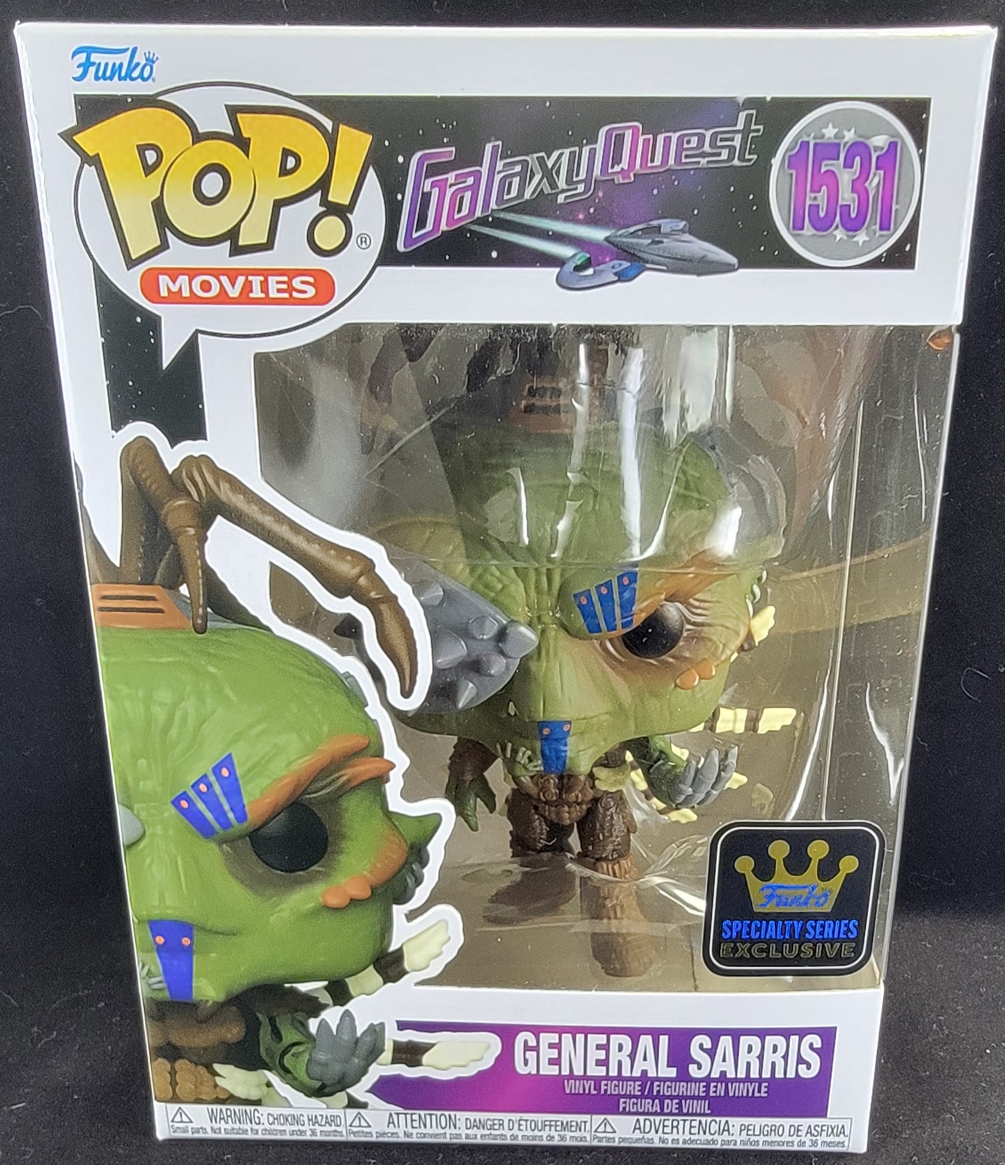 General Sarris specialty series exclusive funko # 1531 (nib)
With pop protector