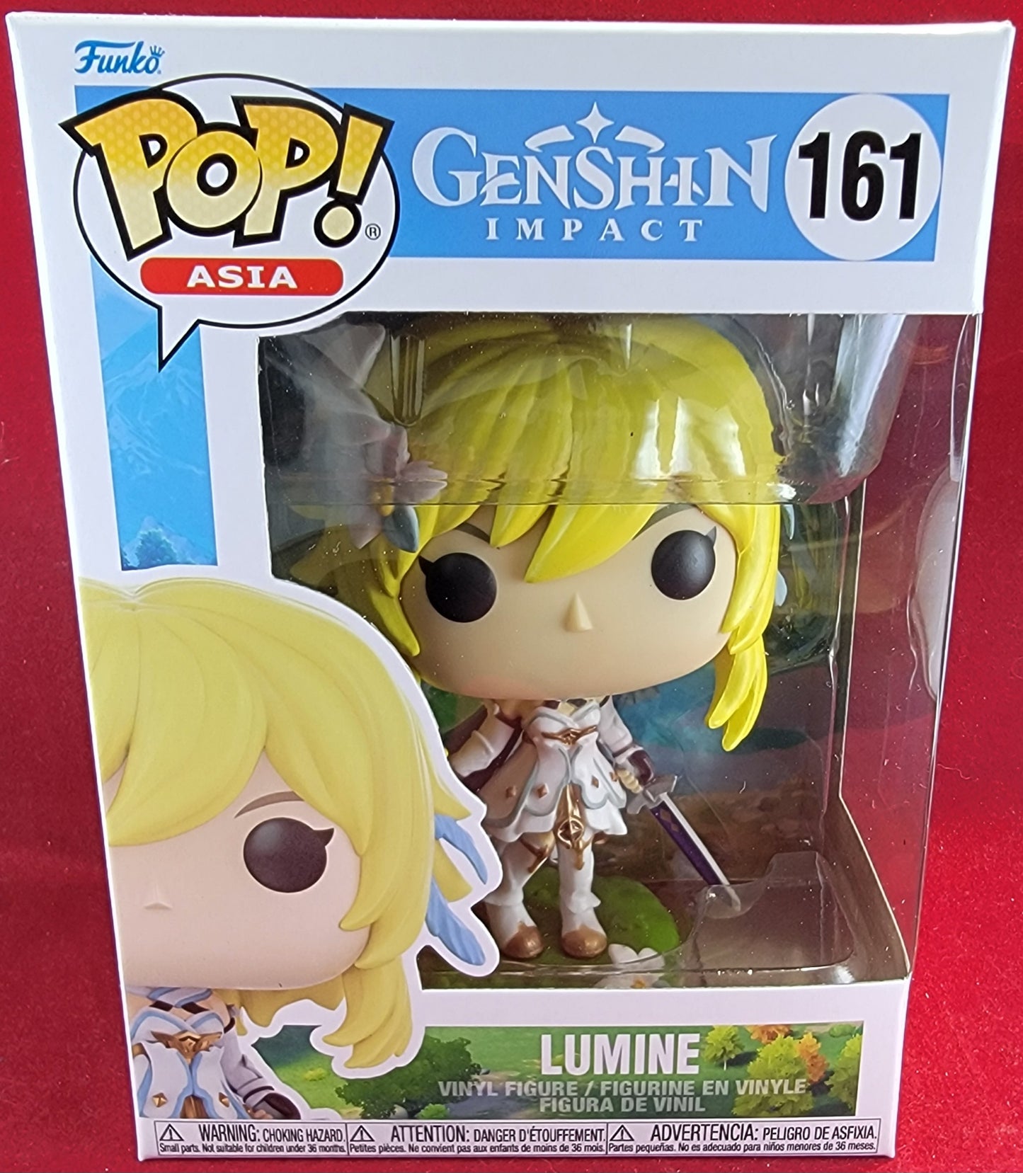 Lumine funko # 161 (nib)
With pop protector