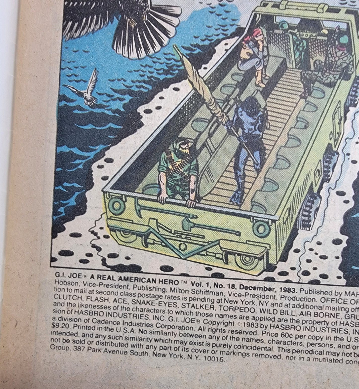 G.i.joe comic volume 1 issue 18 Dec 1983