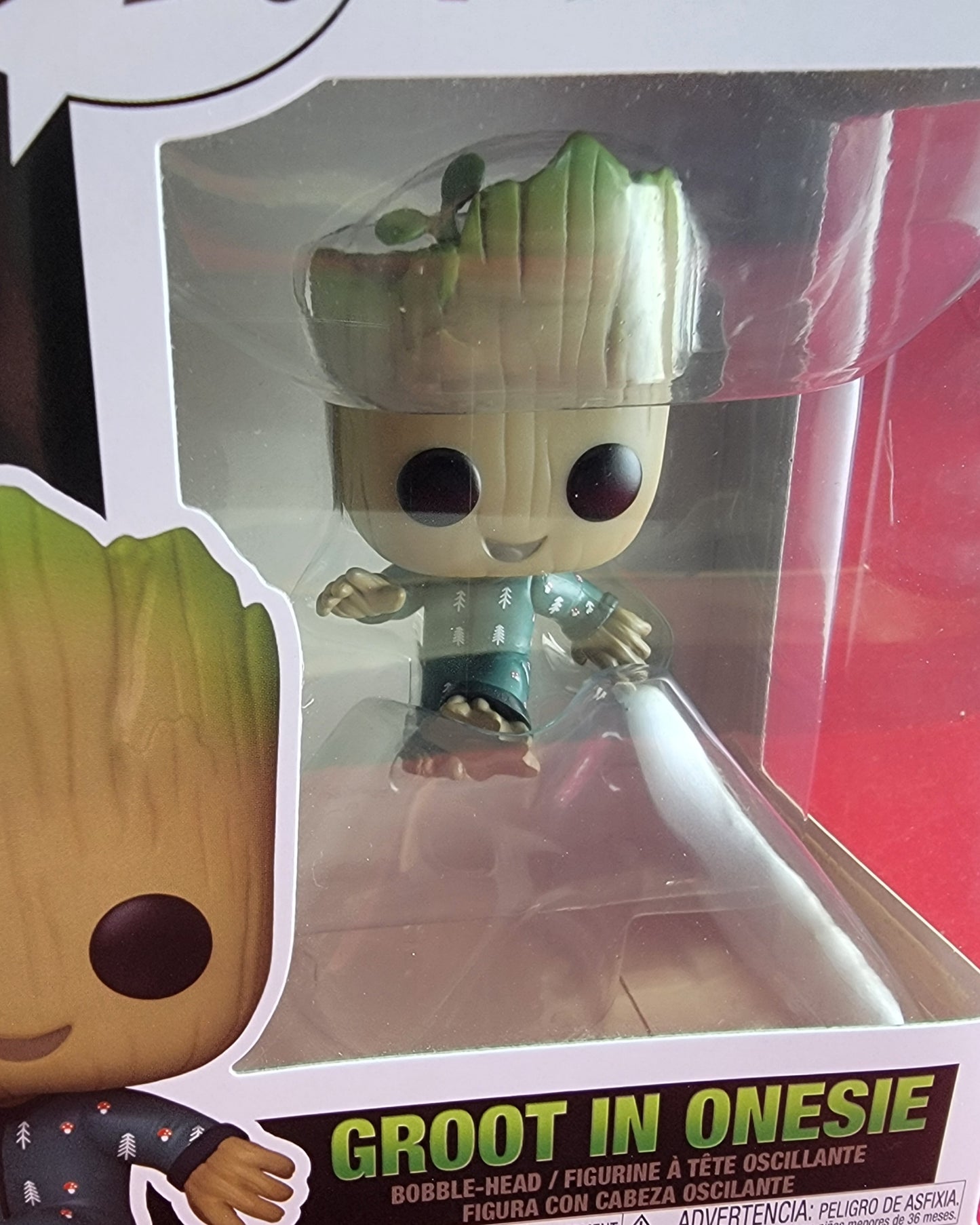 Groot in a onesie funko # 1192 (nib)
With pop protector