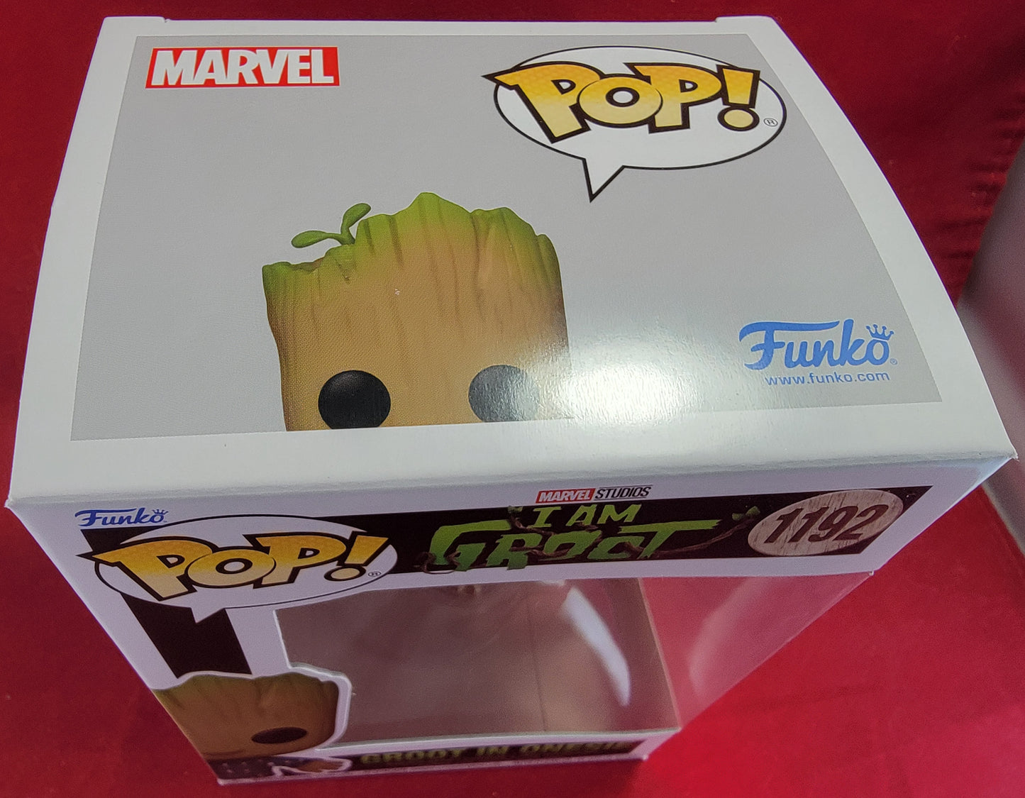 Groot in a onesie funko # 1192 (nib)
With pop protector