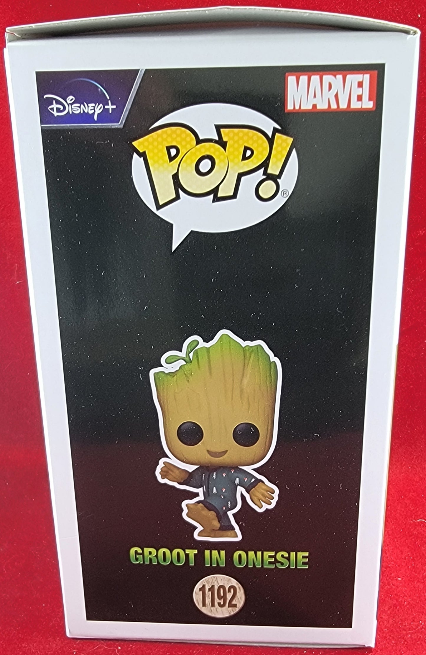 Groot in a onesie funko # 1192 (nib)
With pop protector