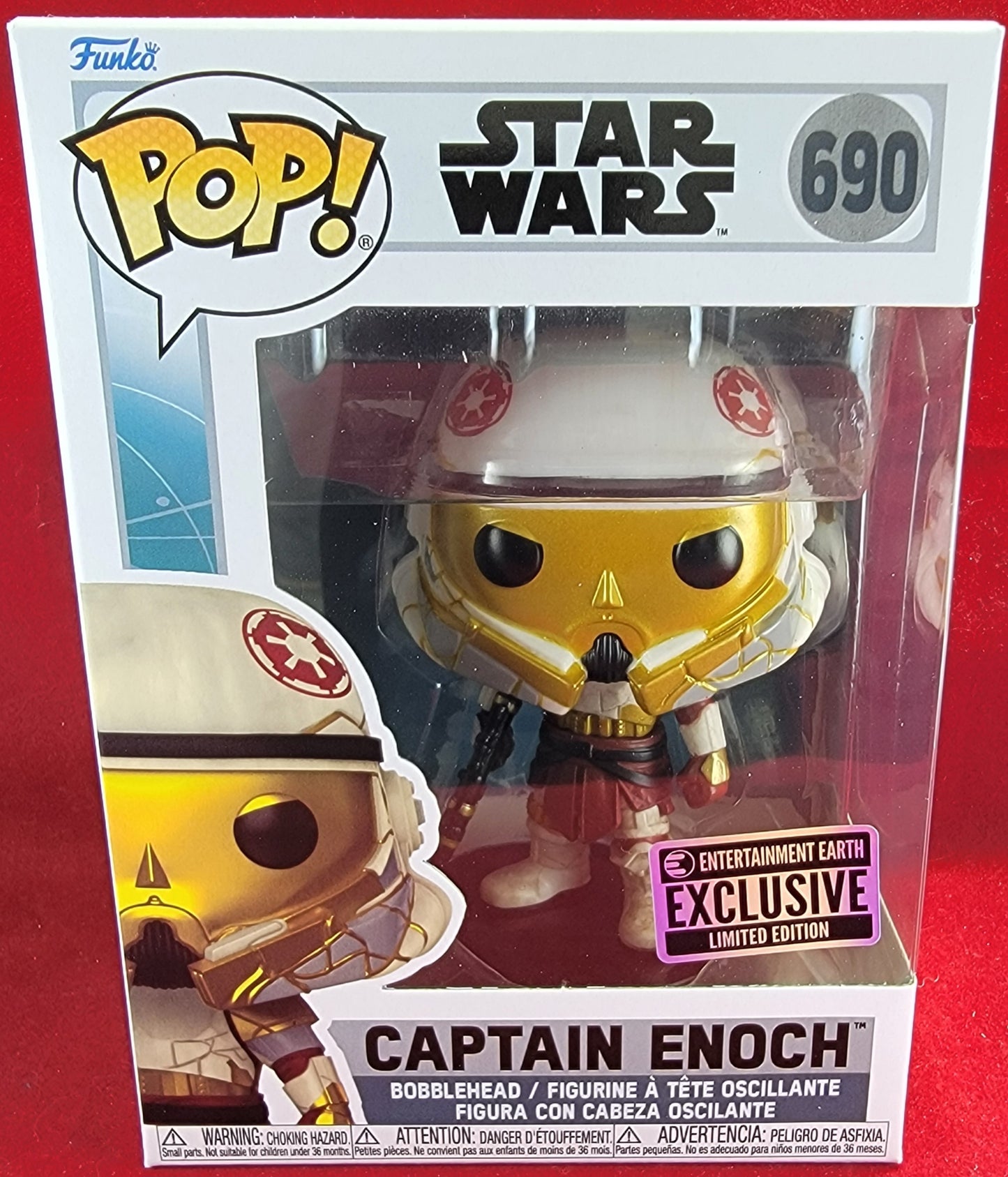 Captain Enoch entertainment earth exclusive # 690 (nib)