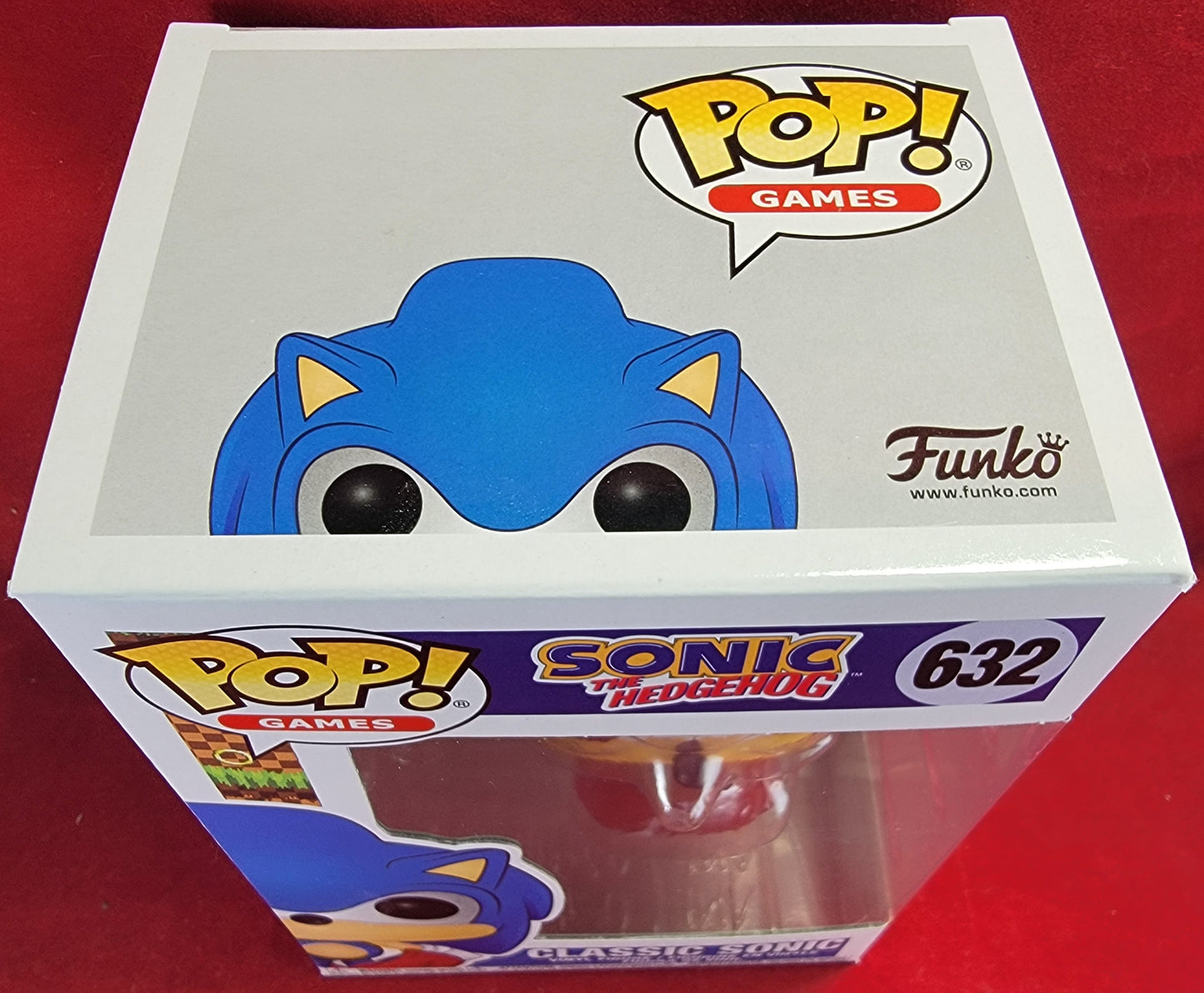 Classic sonic funko # 632 (nib)
With pop protector