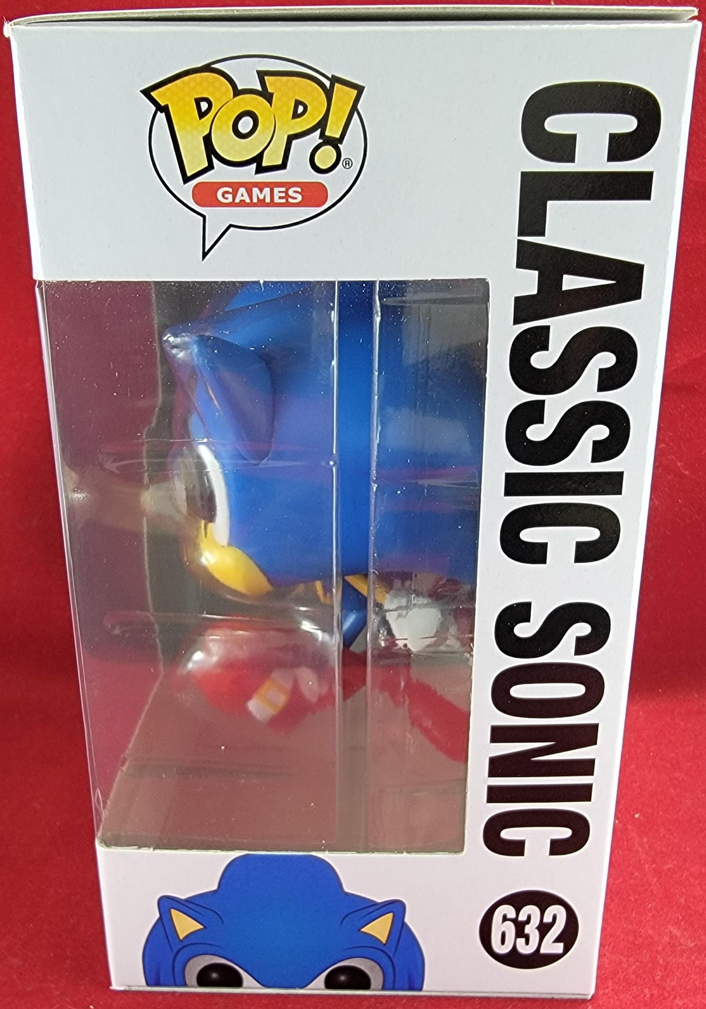 Classic sonic funko # 632 (nib)
With pop protector