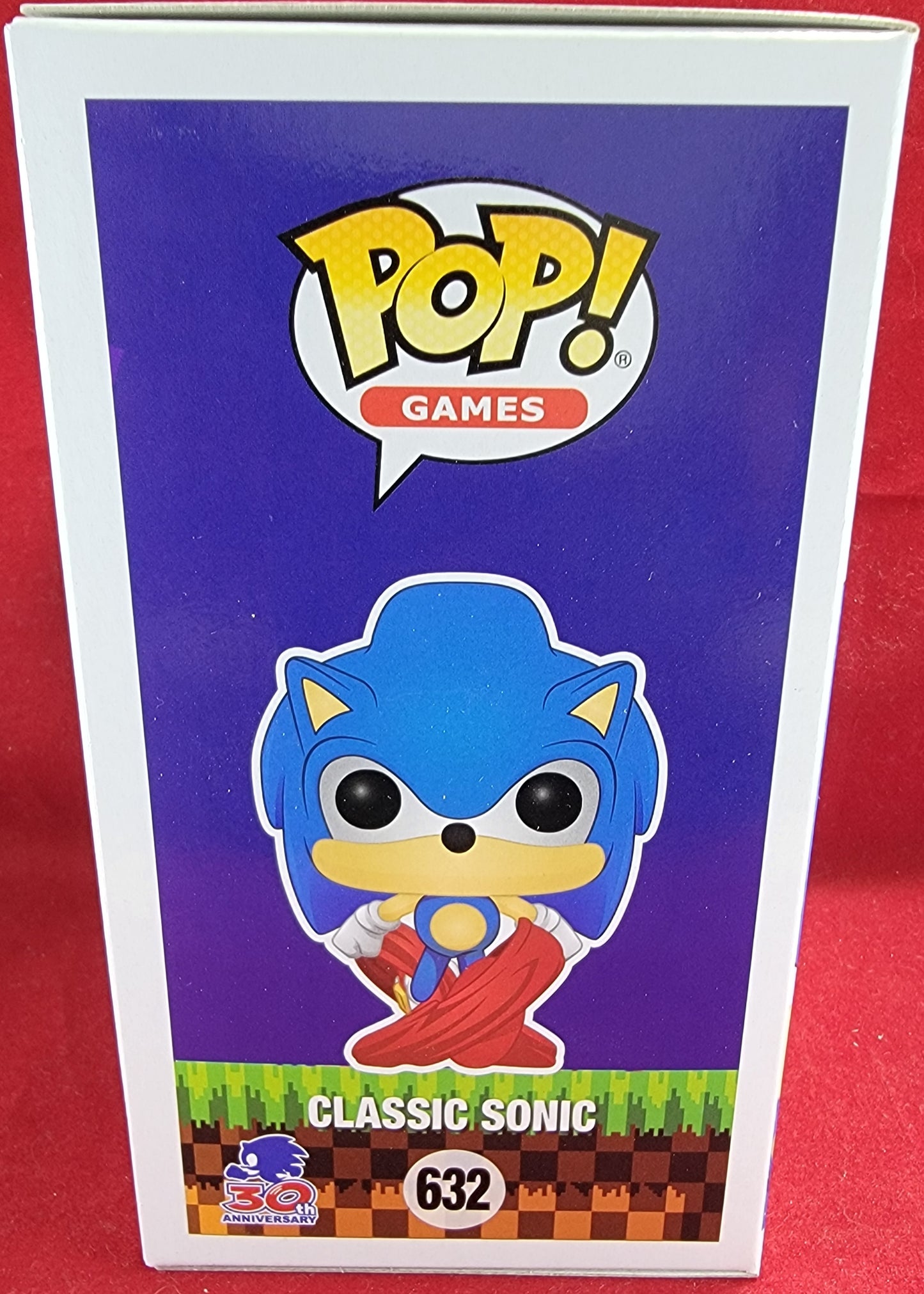 Classic sonic funko # 632 (nib)
With pop protector