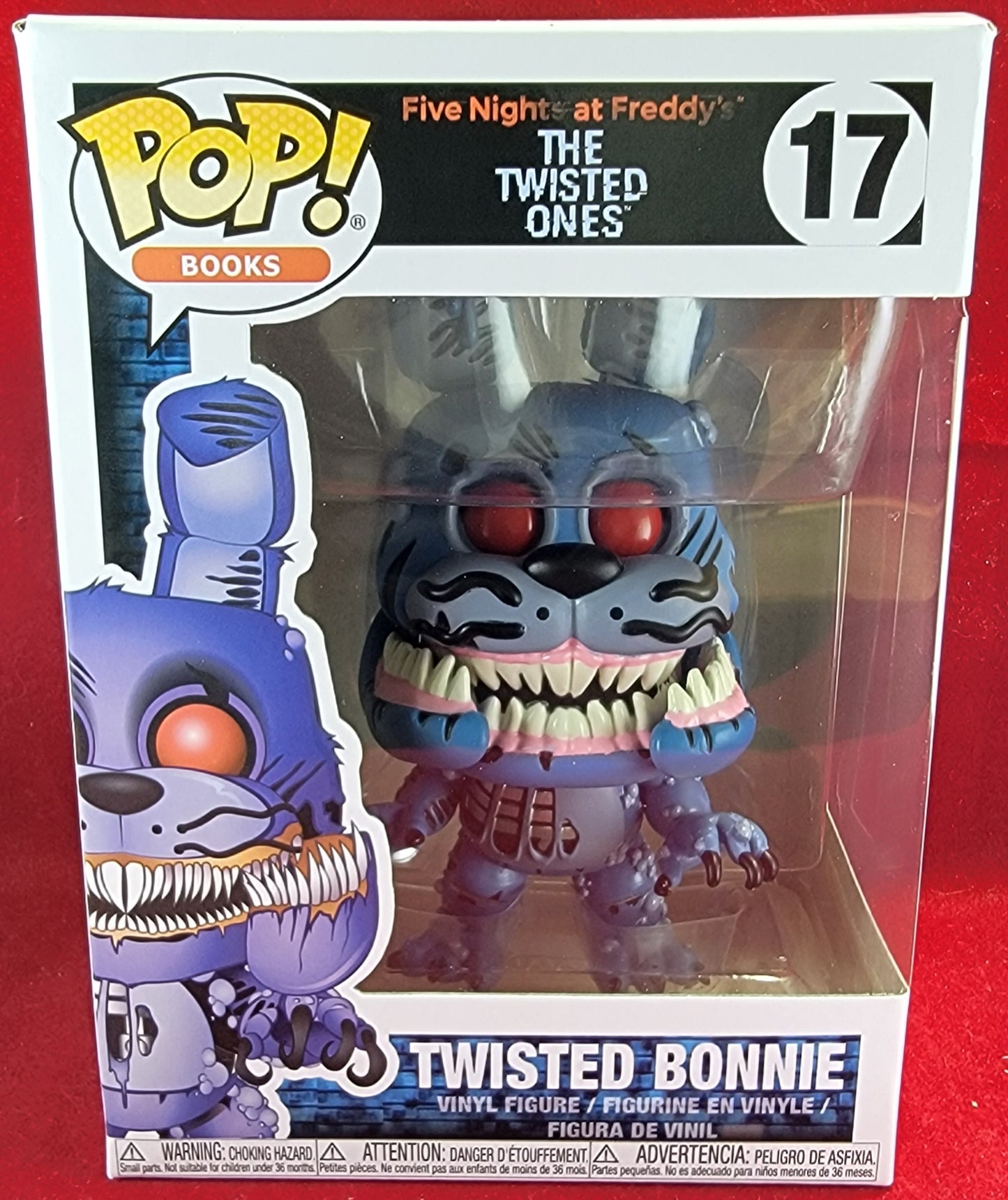Twisted Bonnie funko # 17 (nib)
With pop protector