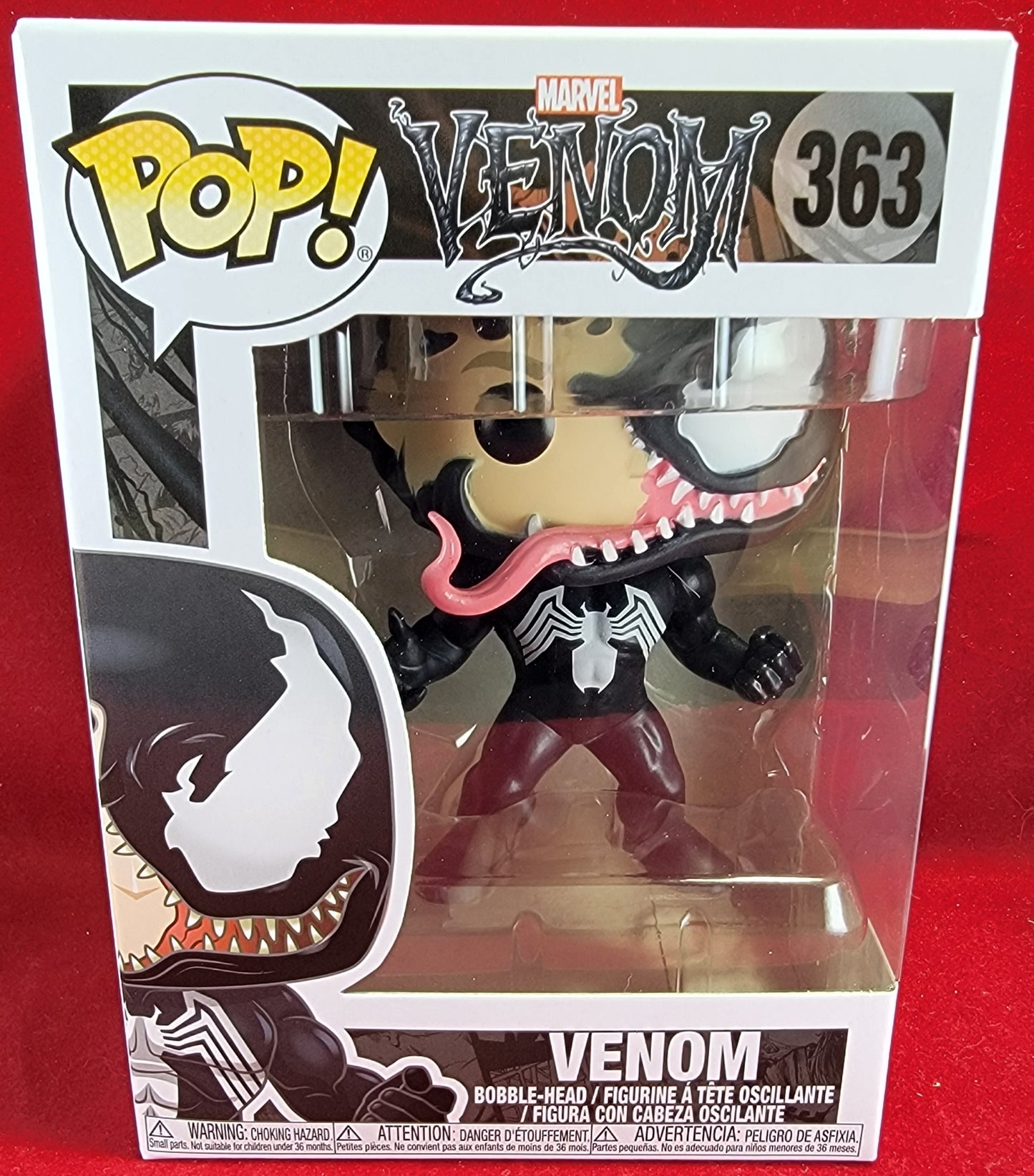 Venom funko # 363 (nib)
With pop protector