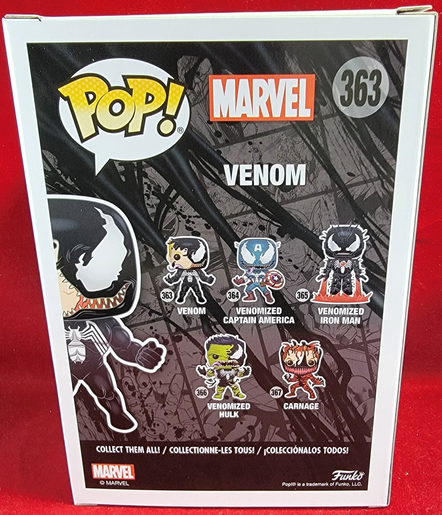 Venom funko # 363 (nib)
With pop protector