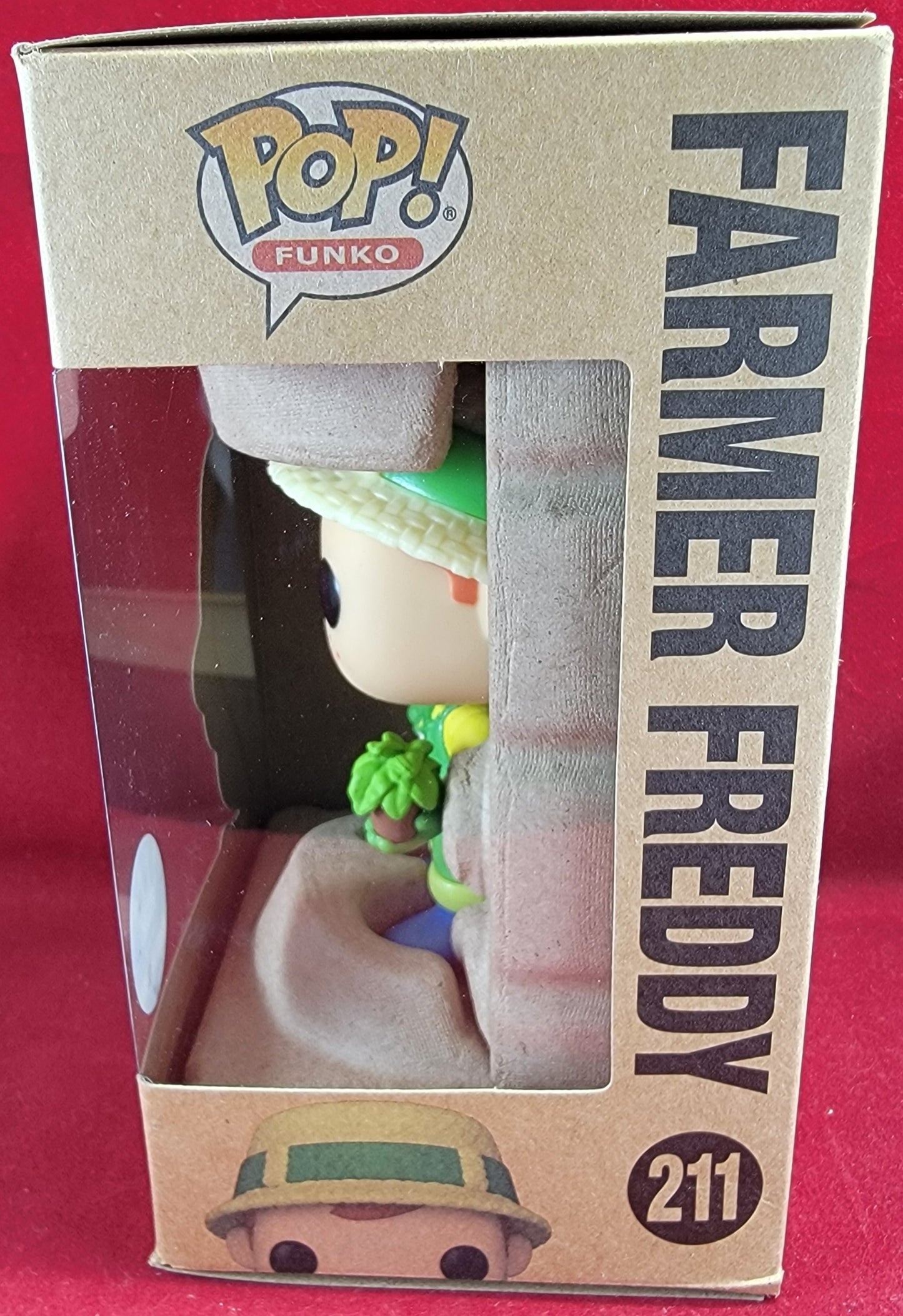 Farmer freddy funko exclusive # 211 (nib)
With pop protector