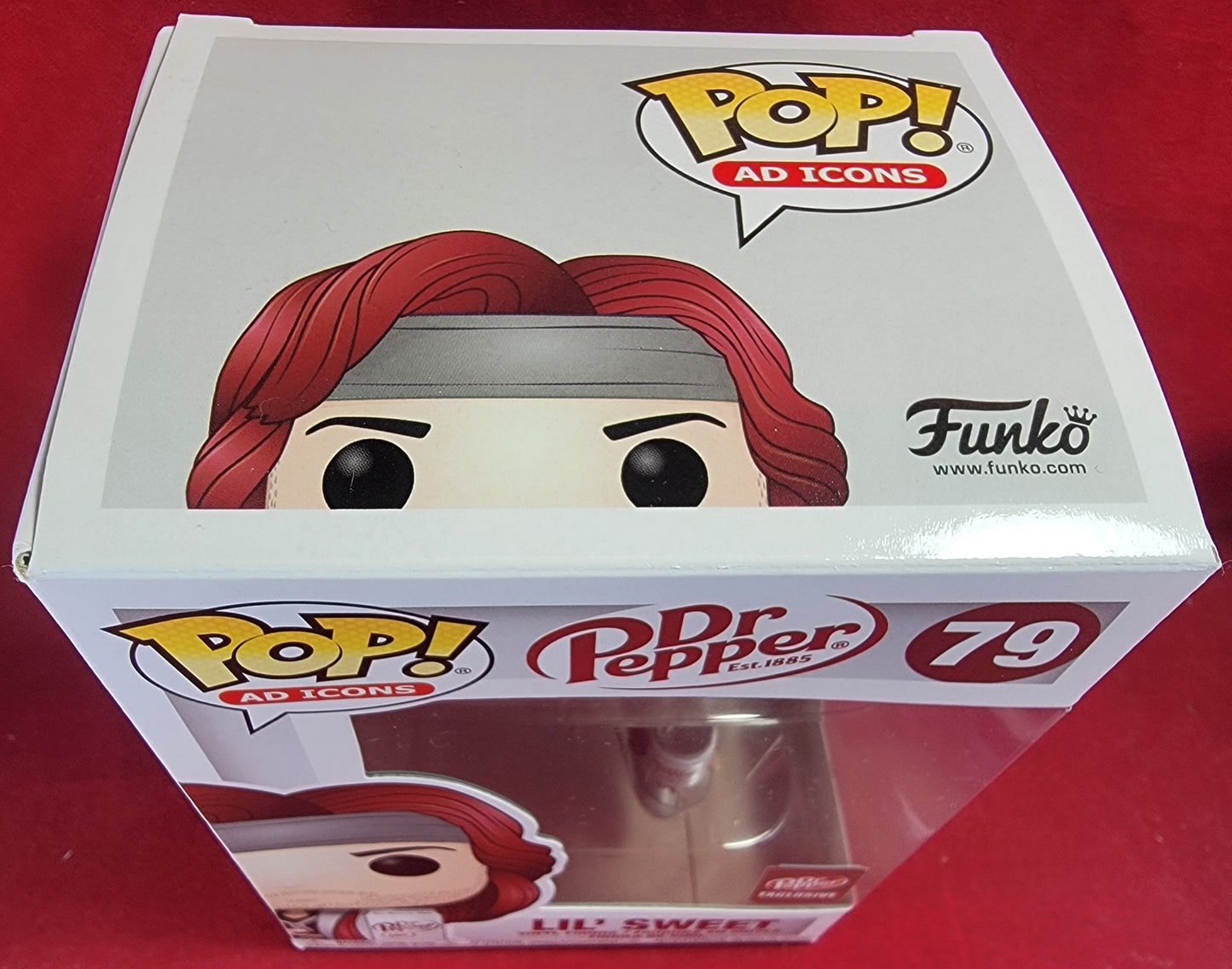 Lil' sweet, Dr. pepper exclusive funko # 79 (nib)
With pop protector