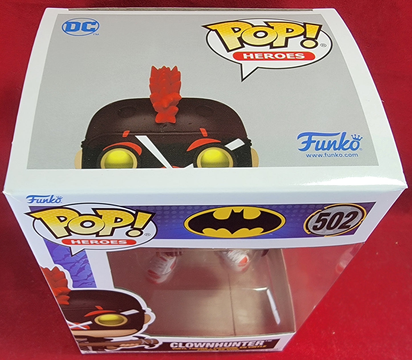 Clownhunter funko # 502 (nib)
With pop protector