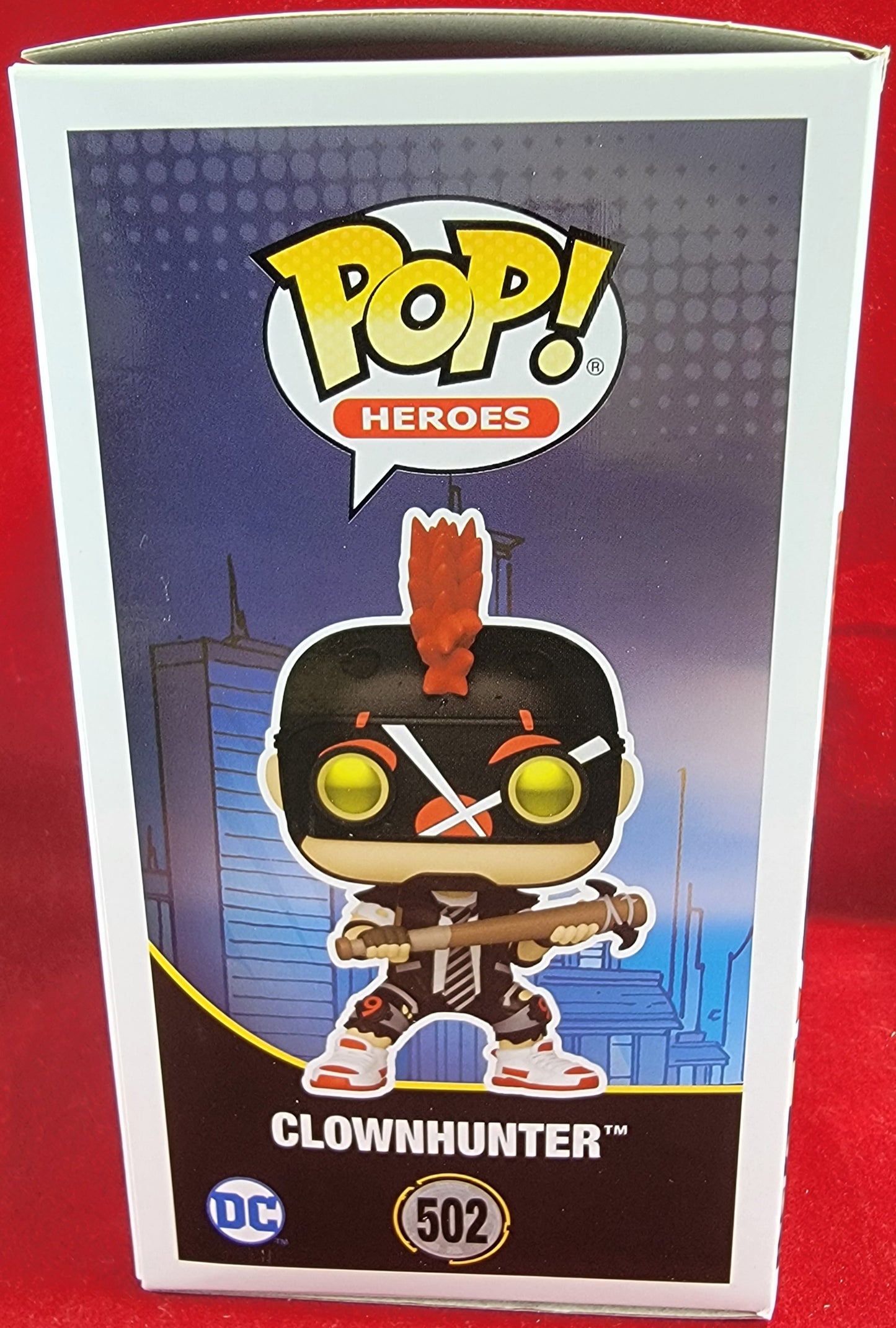 Clownhunter funko # 502 (nib)
With pop protector