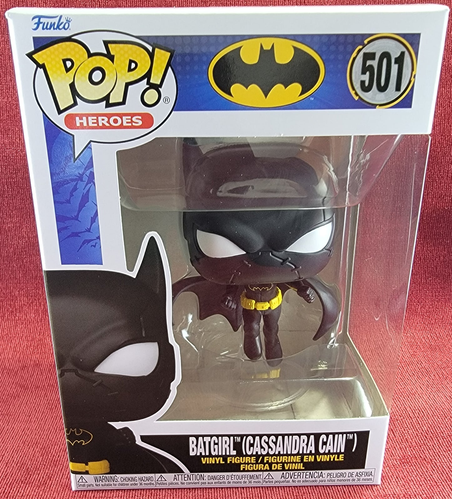 Batgirl (Cassandra cain) funko # 501 (nib)
With pop protector
