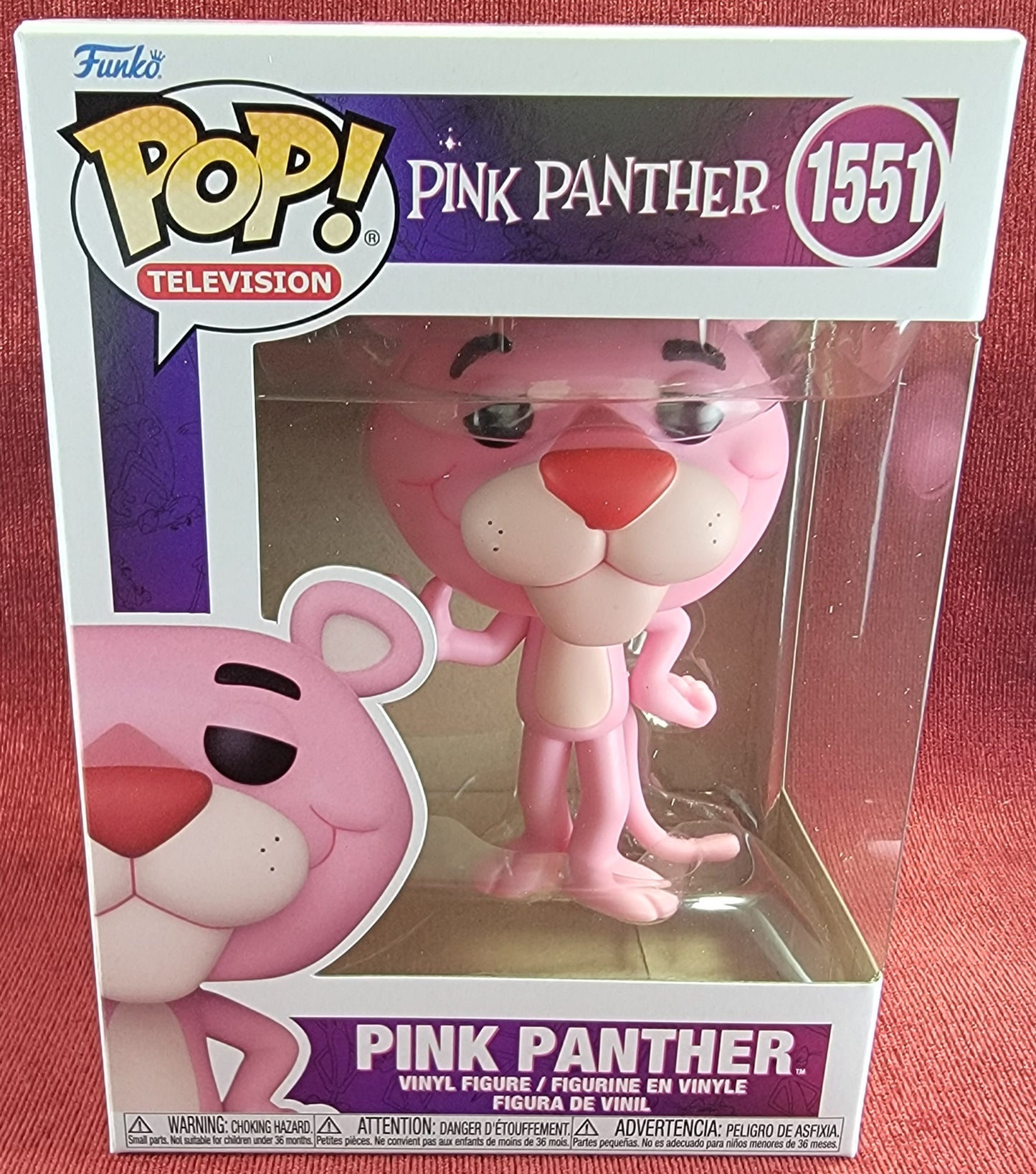 Pink panther funko # 1551 (nib)
With pop protector