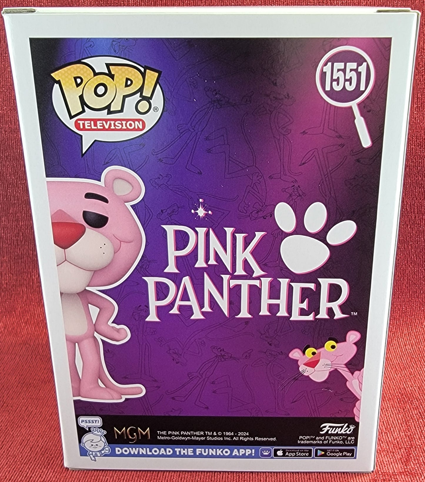Pink panther funko # 1551 (nib)
With pop protector