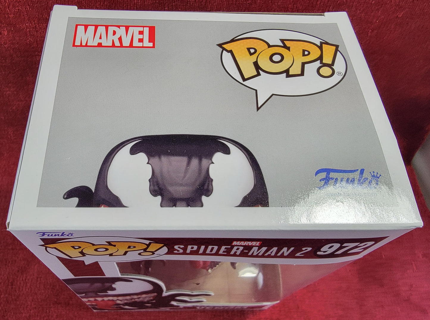 Venom spider-man 2 funko # 972 (nib)
With pop protector