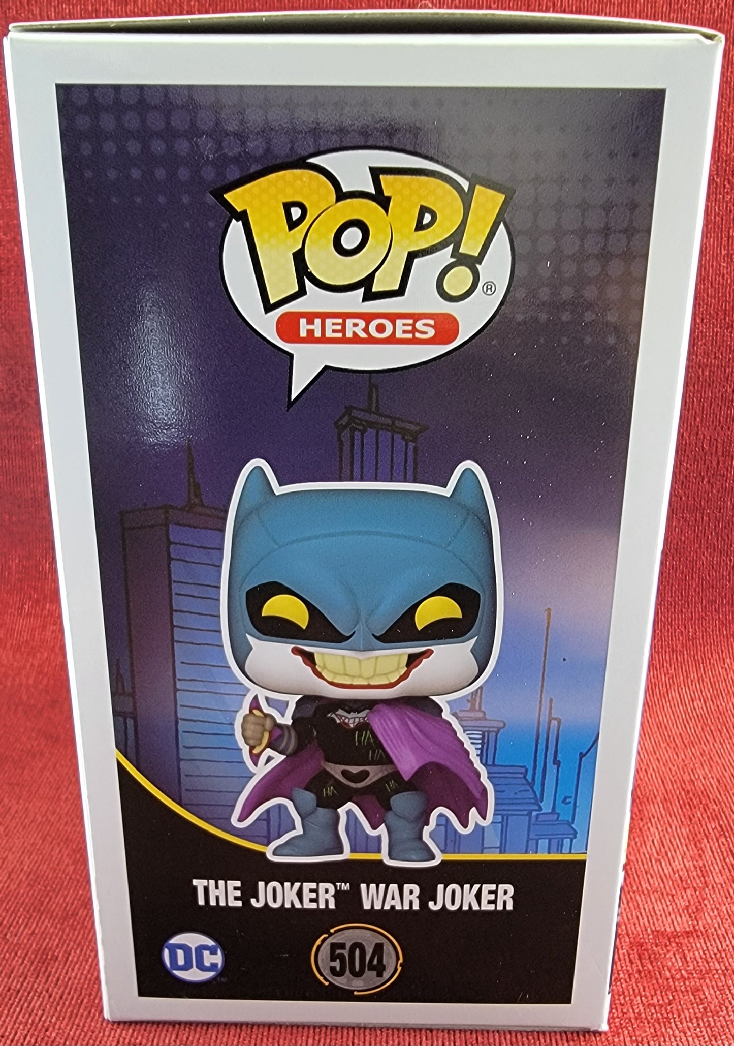 The joker war joker funko # 504 (nib)
With pop protector