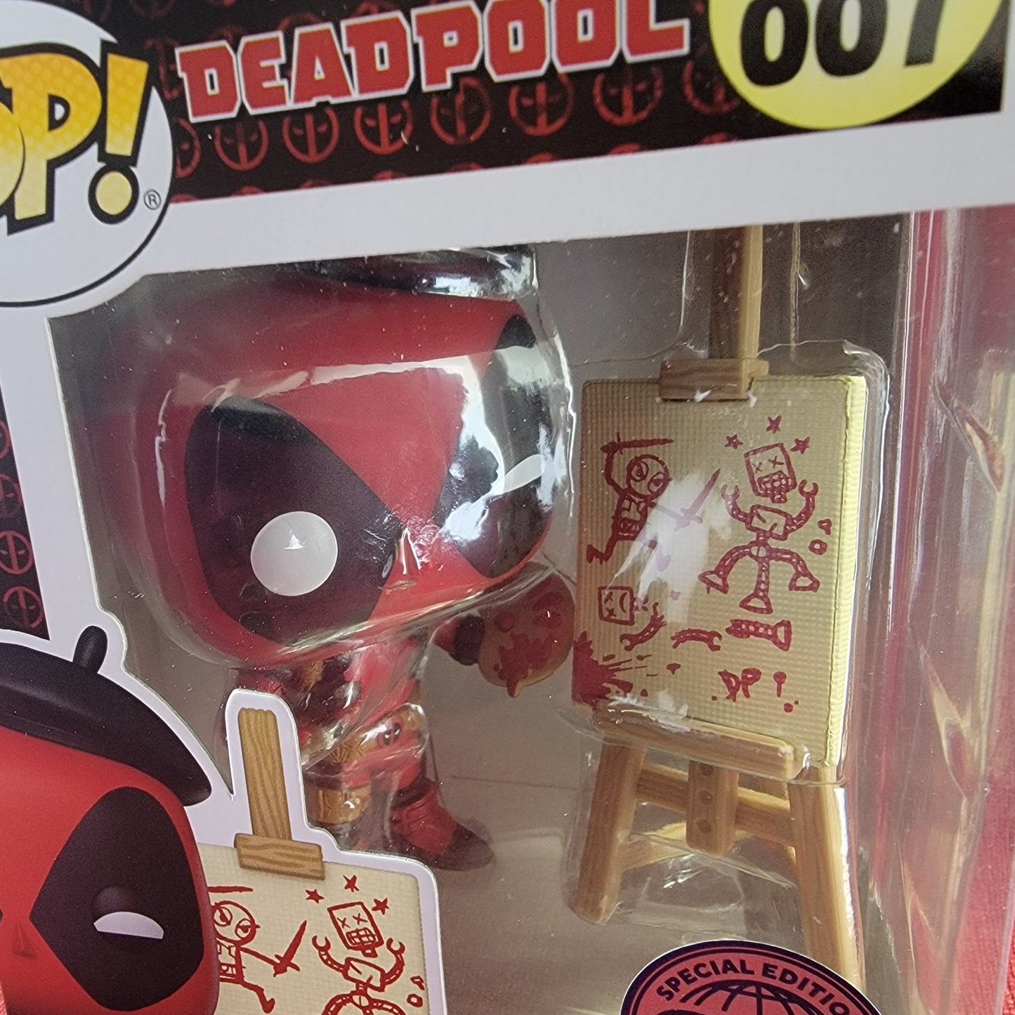 Artist deadpool gamestop exclusive funko 887 (nib)