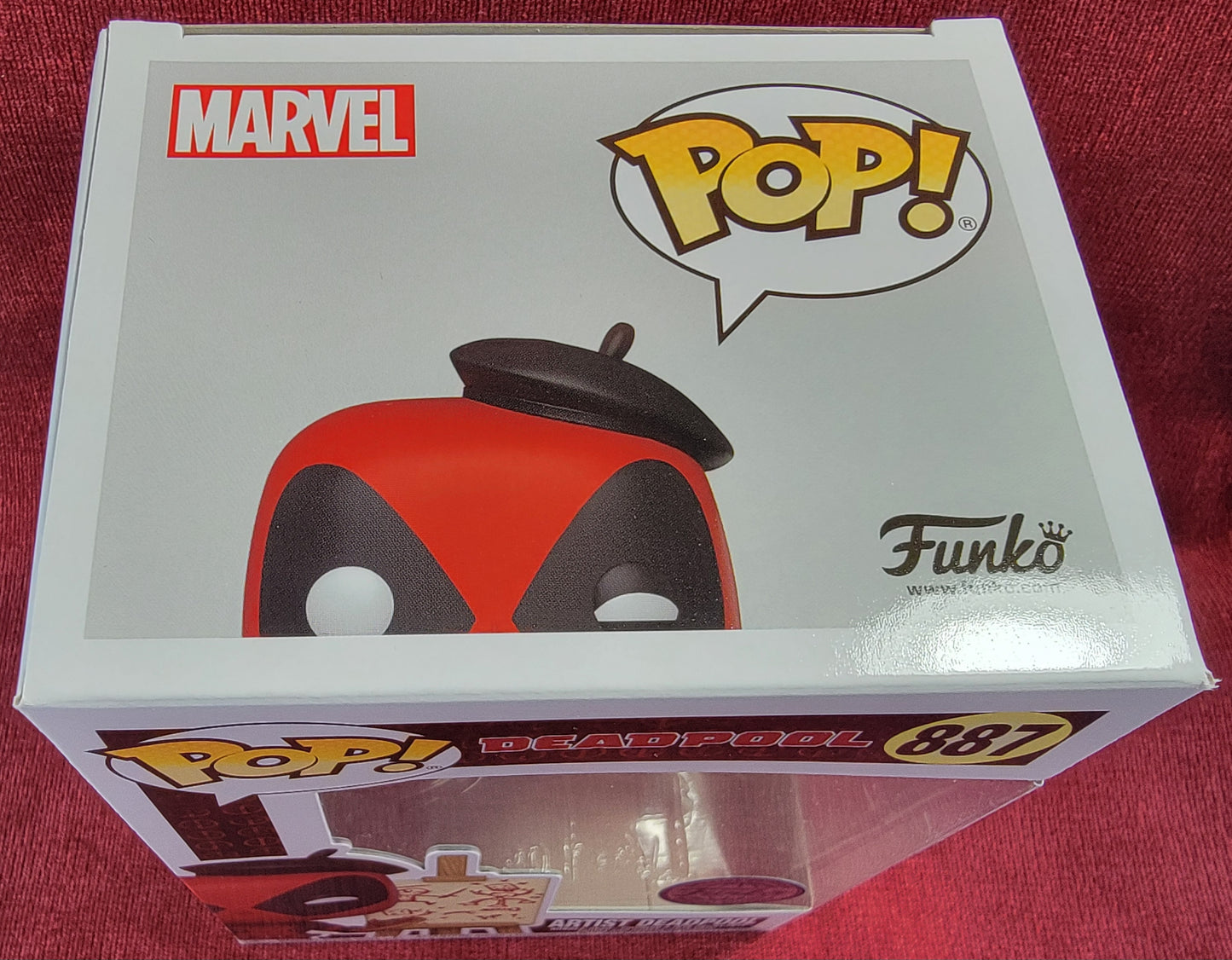 Artist deadpool gamestop exclusive funko 887 (nib)