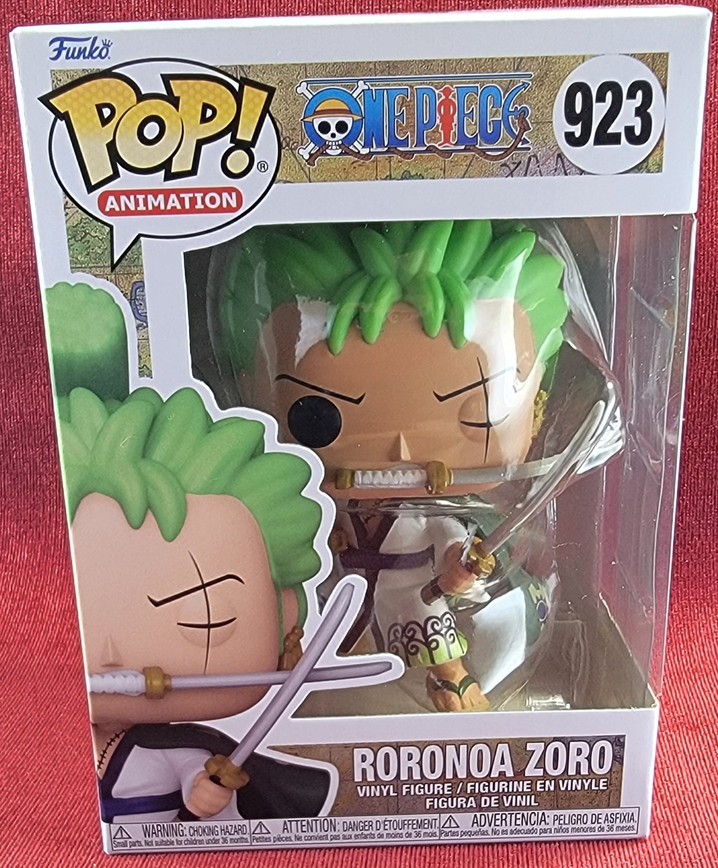 Roronoa Zoro funko # 923 (nib)
With pop protector