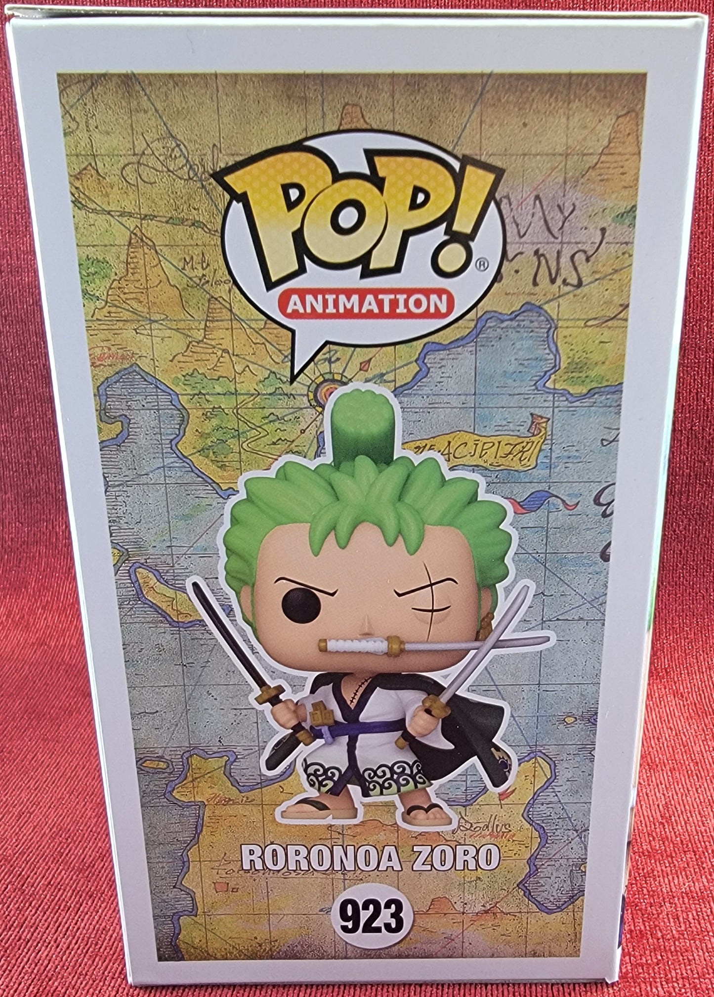 Roronoa Zoro funko # 923 (nib)
With pop protector