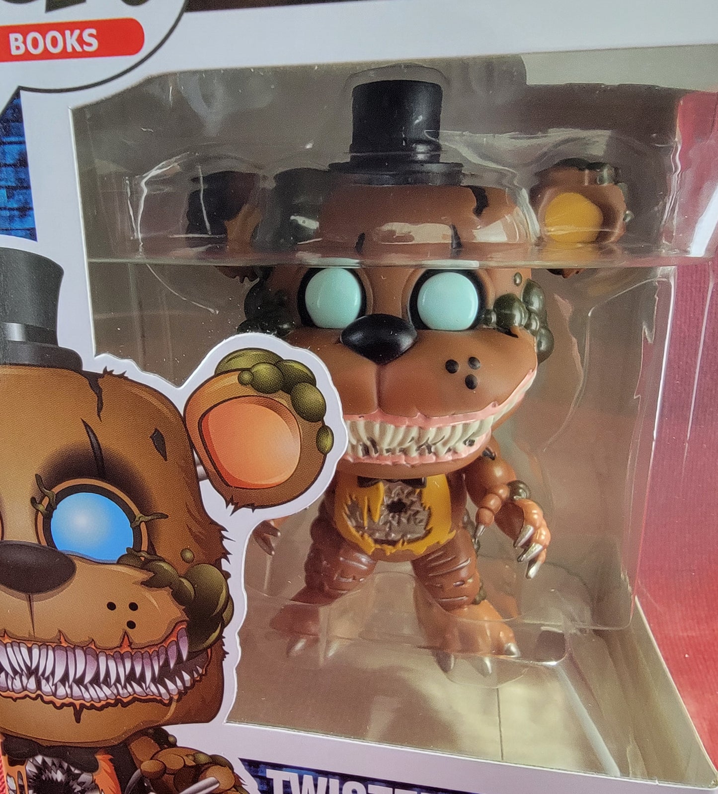 Twisted freddy funko # 15 (nib)
With pop protector