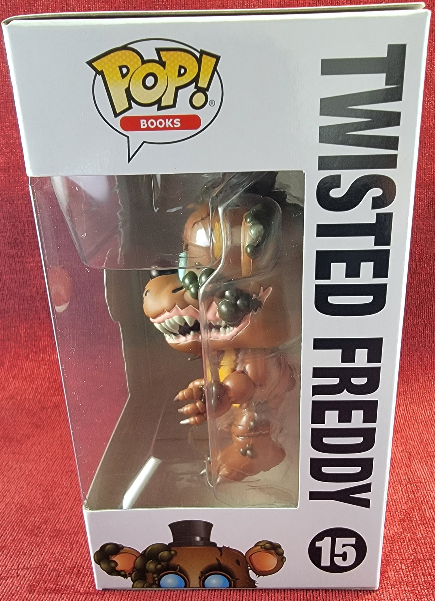 Twisted freddy funko # 15 (nib)
With pop protector