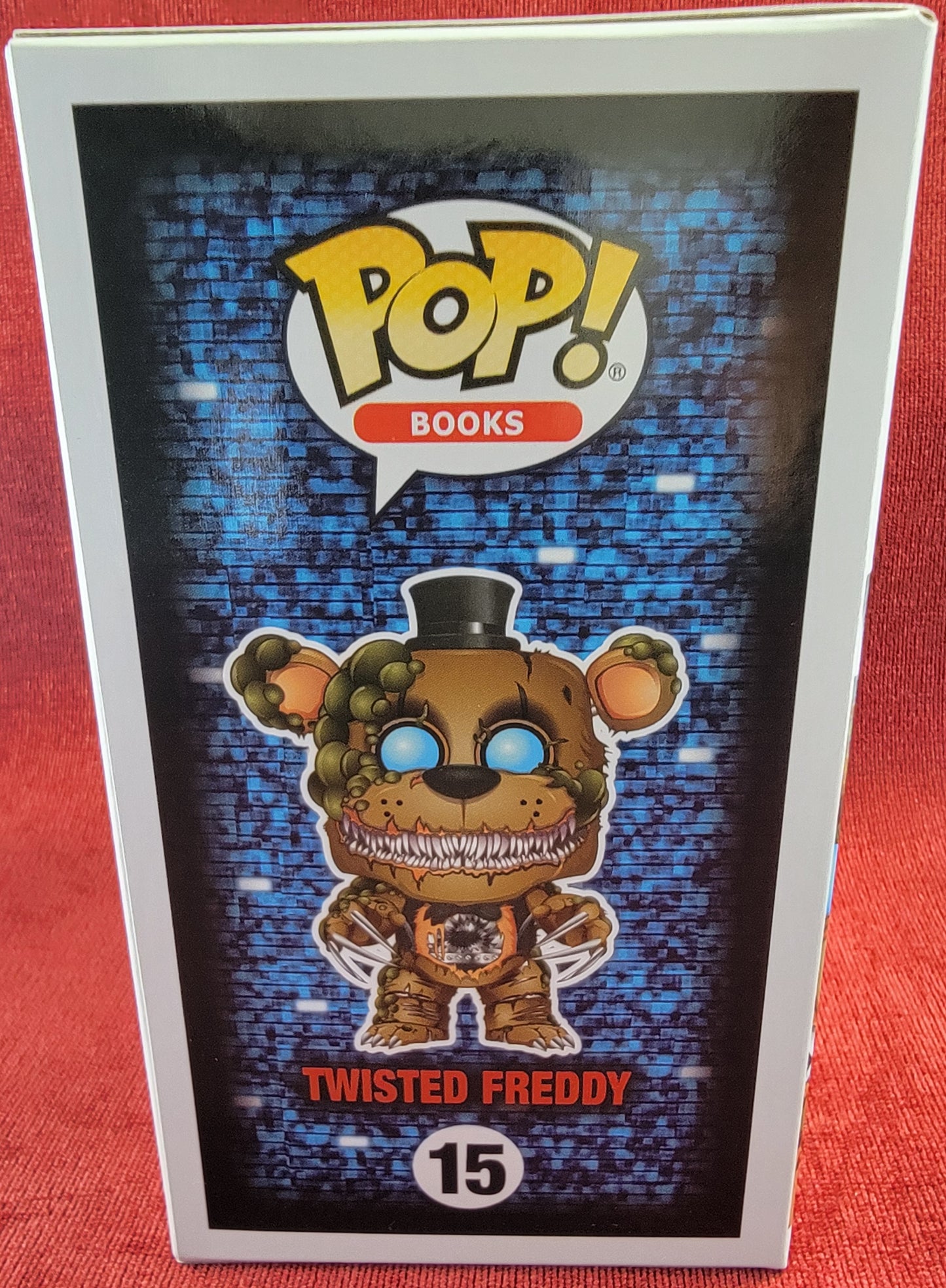 Twisted freddy funko # 15 (nib)
With pop protector
