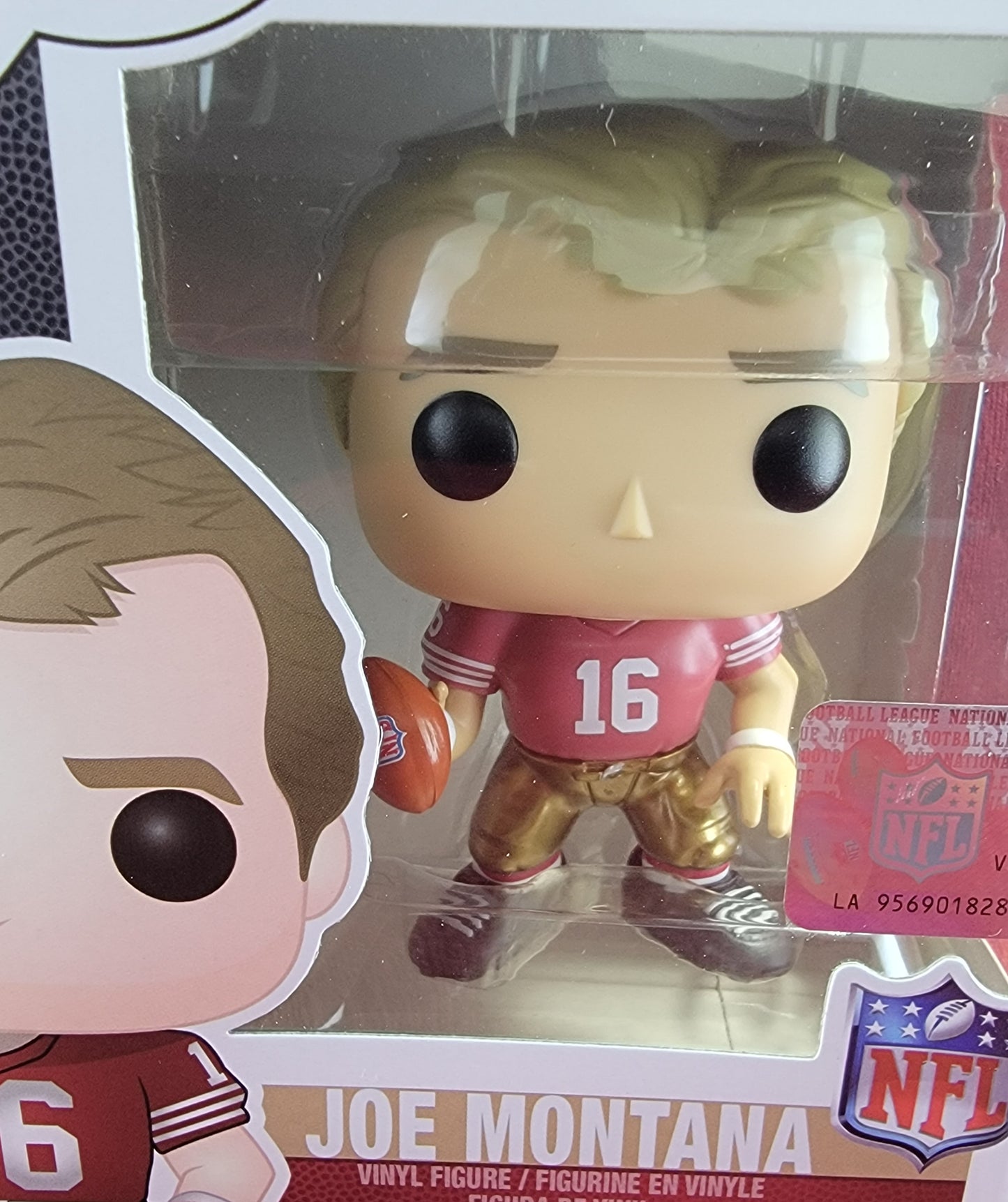 Joe montana funko # 84 (nib)
With pop protector