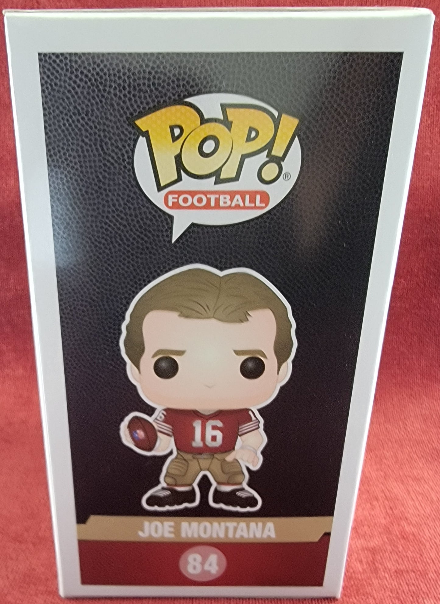 Joe montana funko # 84 (nib)
With pop protector
