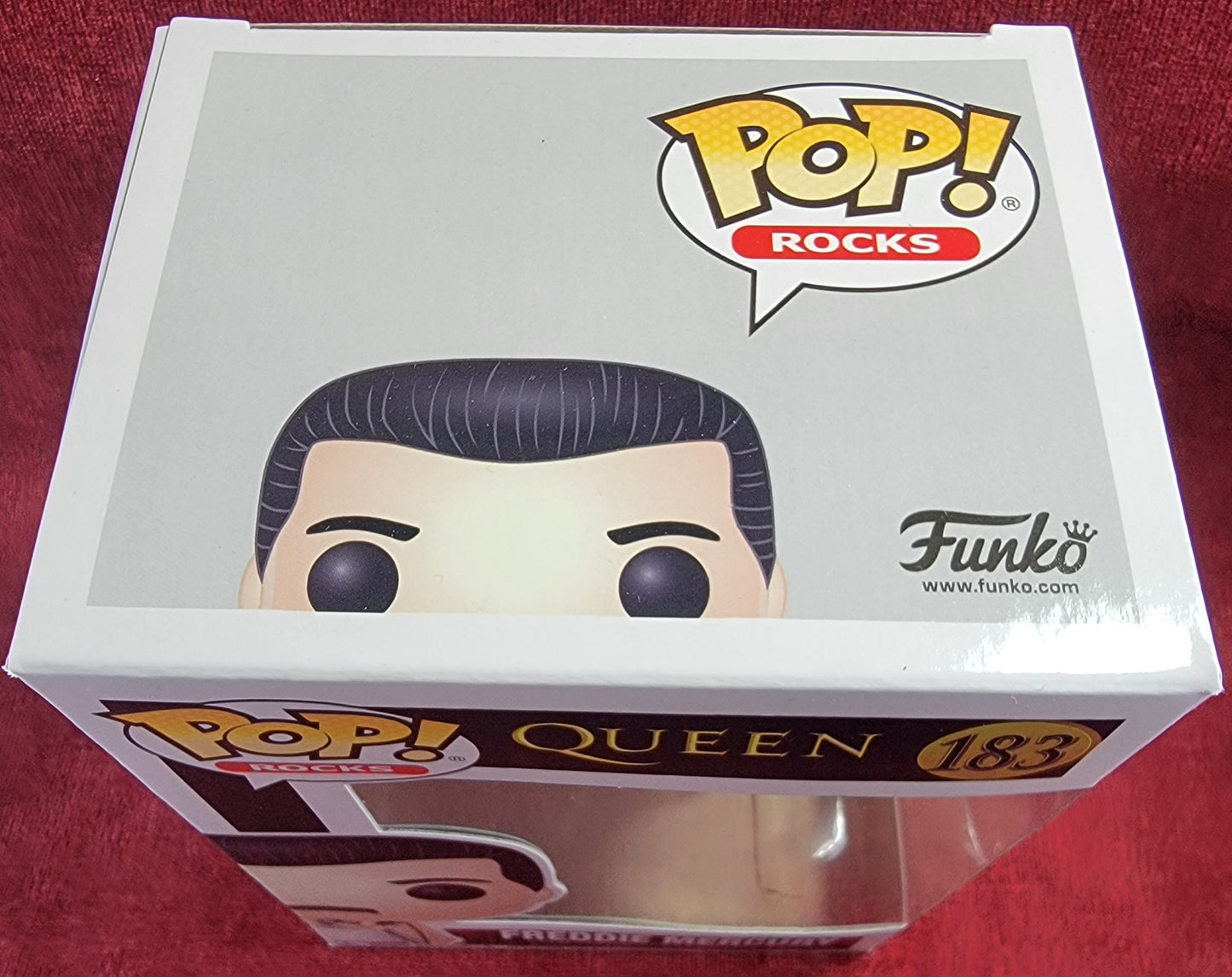 Freddie mercury funko # 183 (nib)
With pop protector