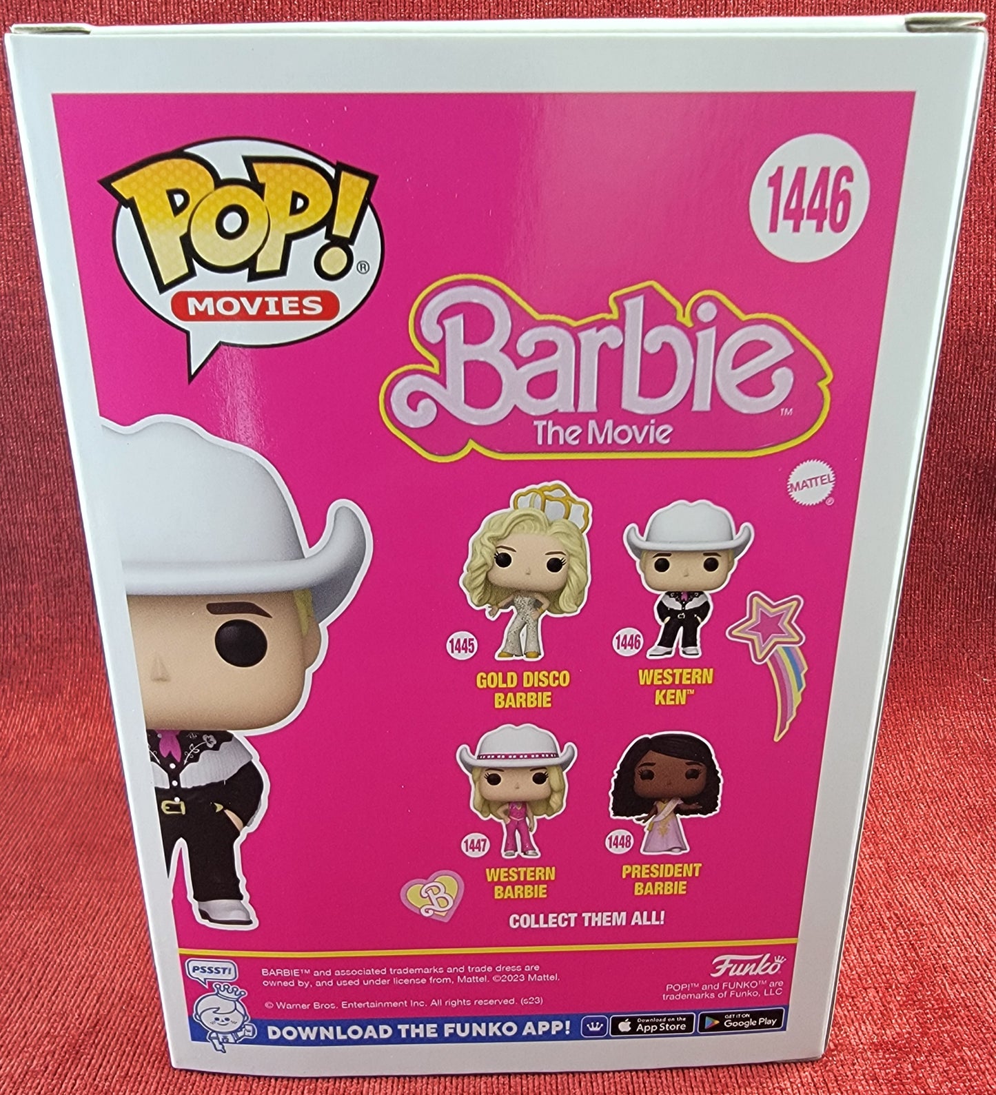 Western Ken funko # 1446 (nib)
With pop protector