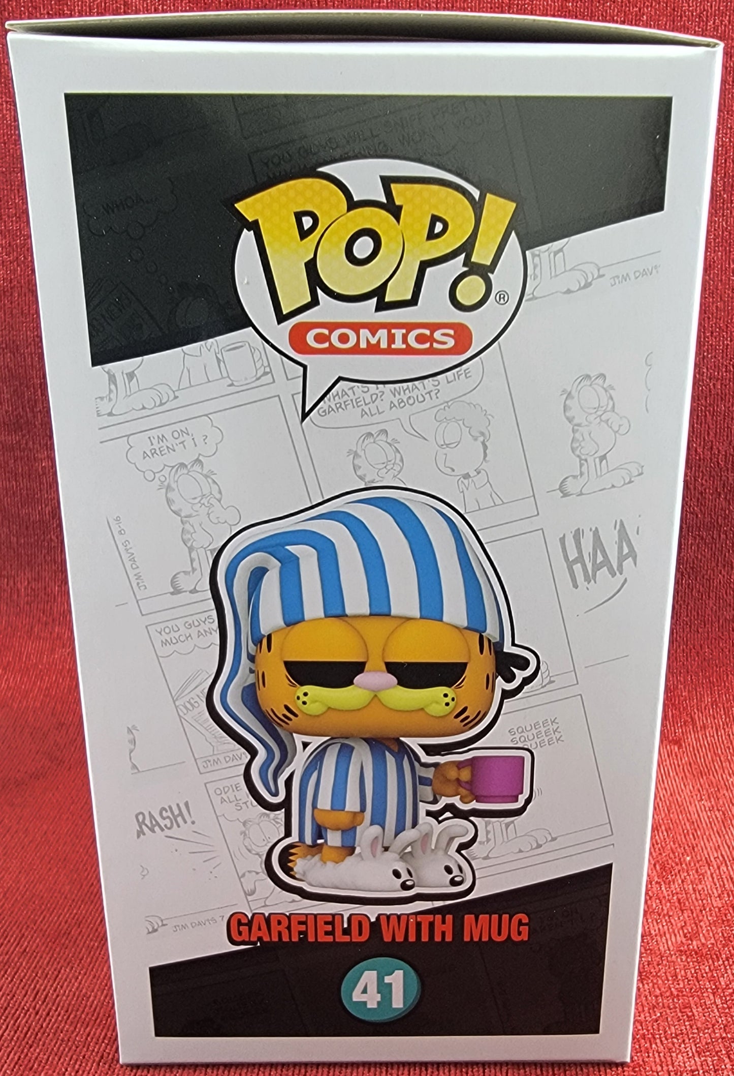 Garfield with mug funko # 41 (nib)
With pop protector