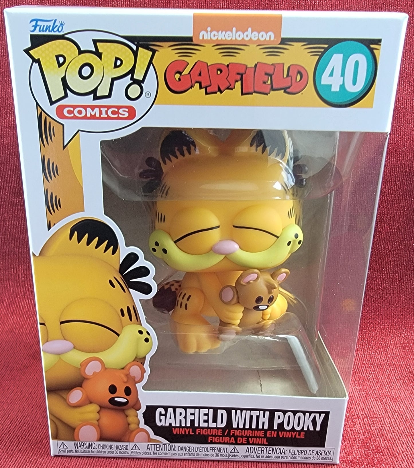 Garfield with pooky funko # 40 (nib)
With pop protector