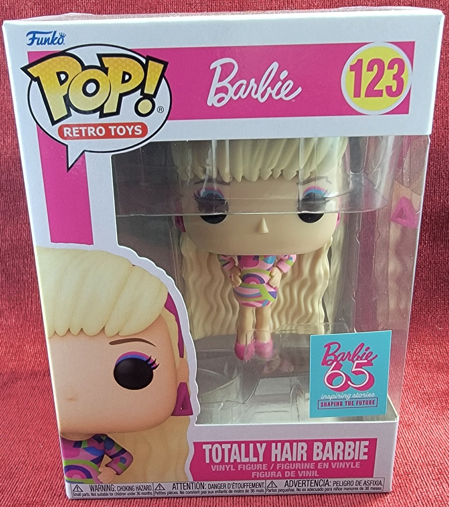 Totally hair barbie funko # 123 (nib)
With pop protector