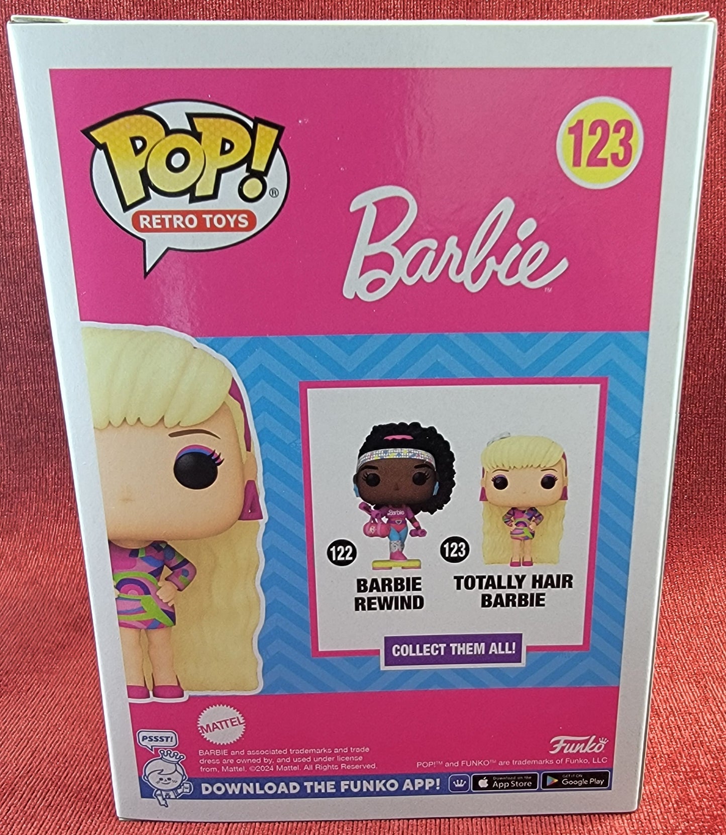 Totally hair barbie funko # 123 (nib)
With pop protector