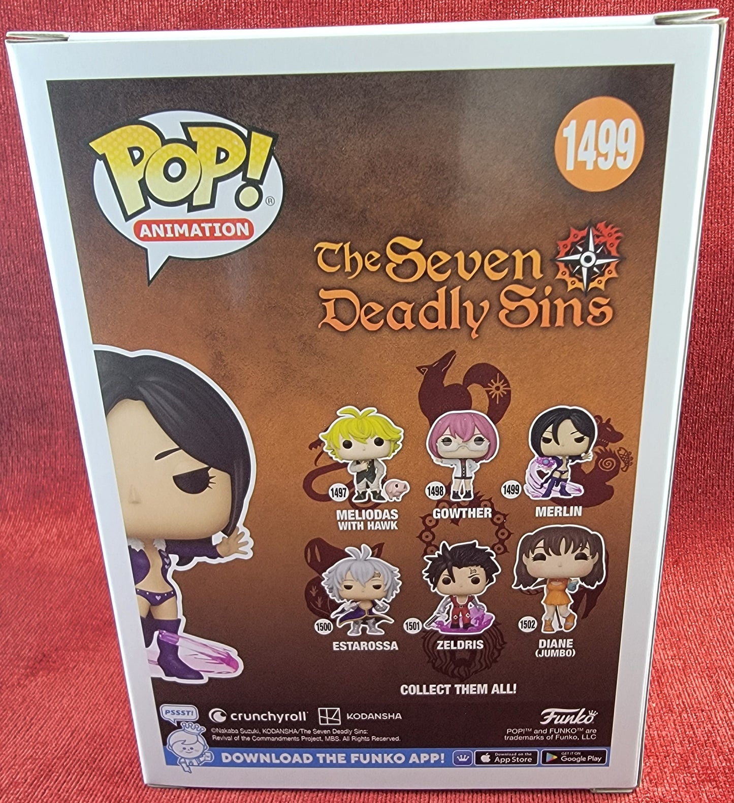 Merlin funko # 1499 (nib)
With pop protector