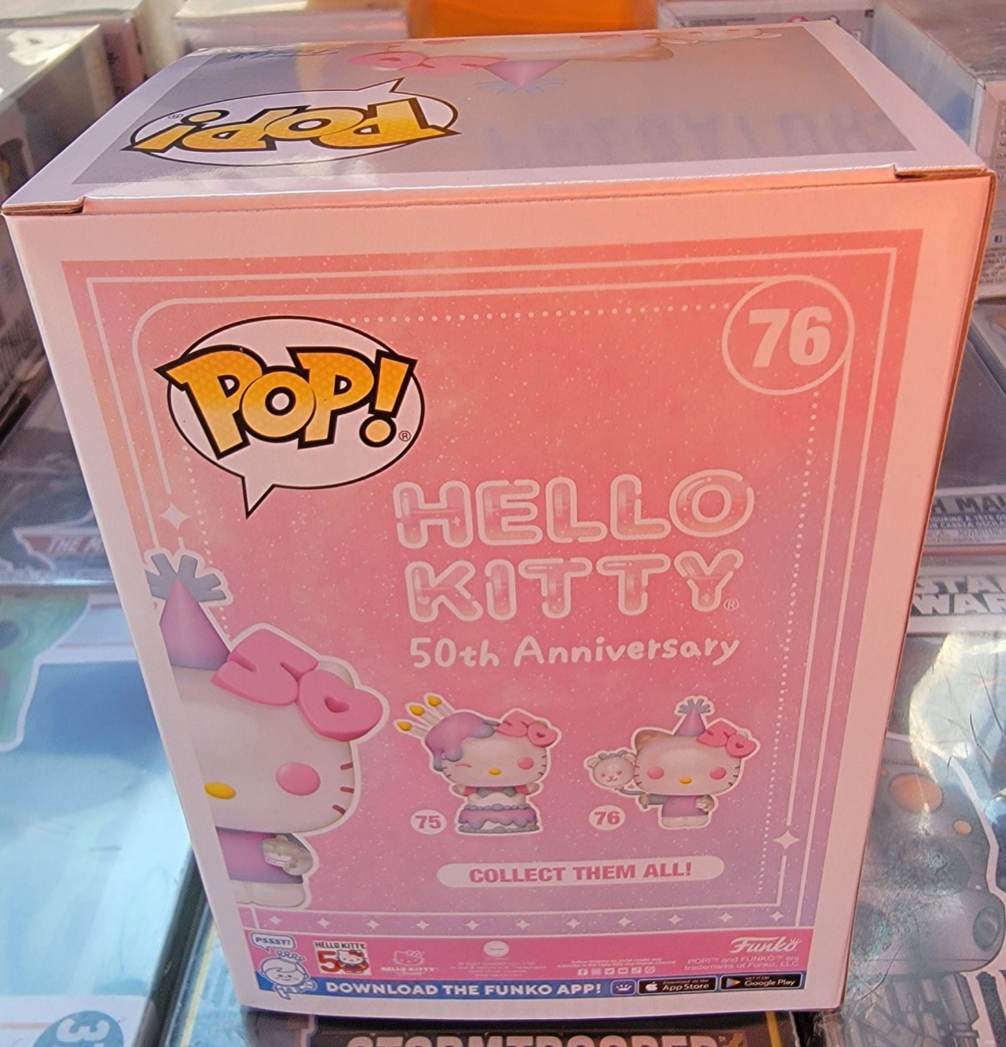 Hello kitty funko # 76 (nib)
With pop protector
