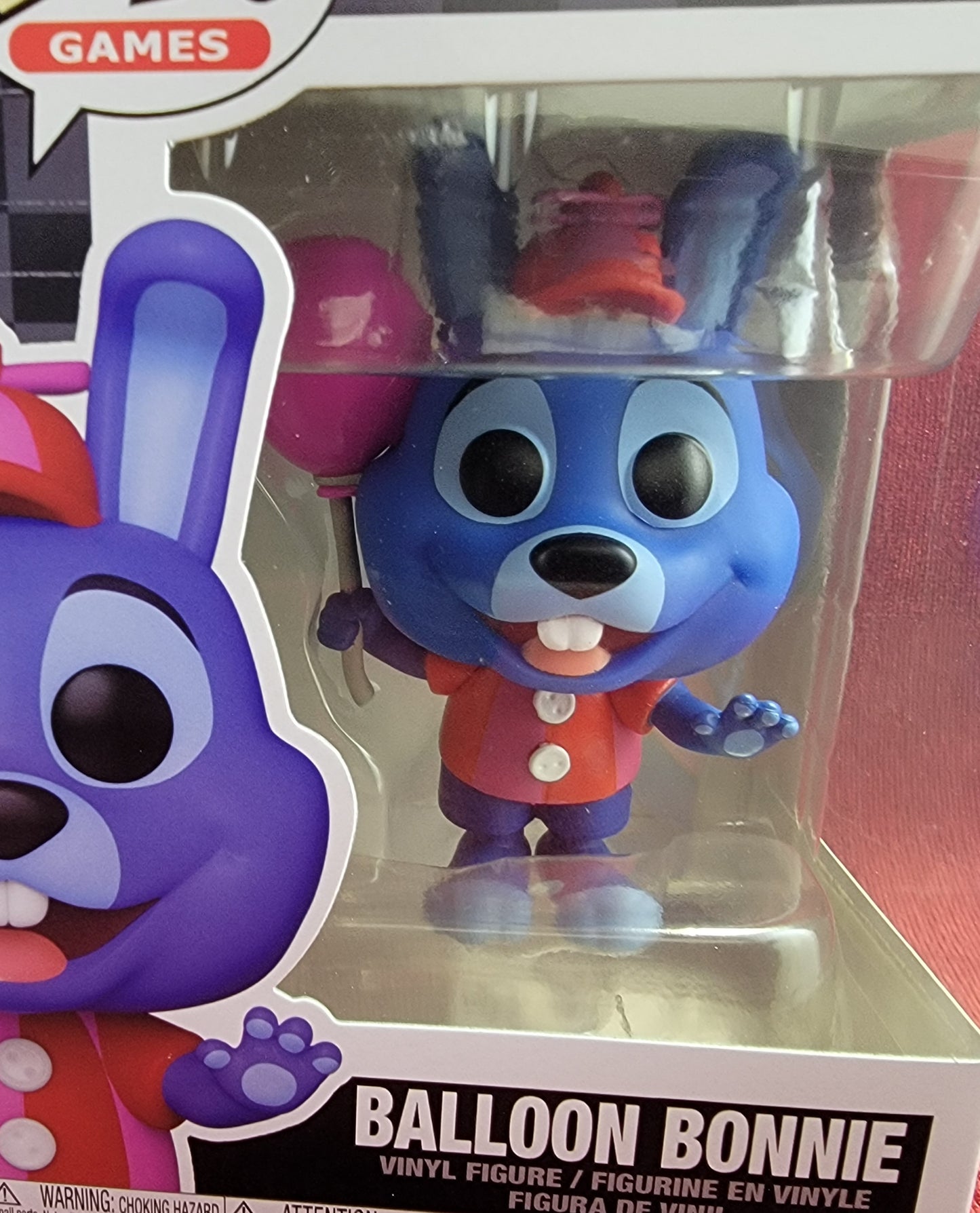 Balloon Bonnie funko # 909 (nib)
With pop protector