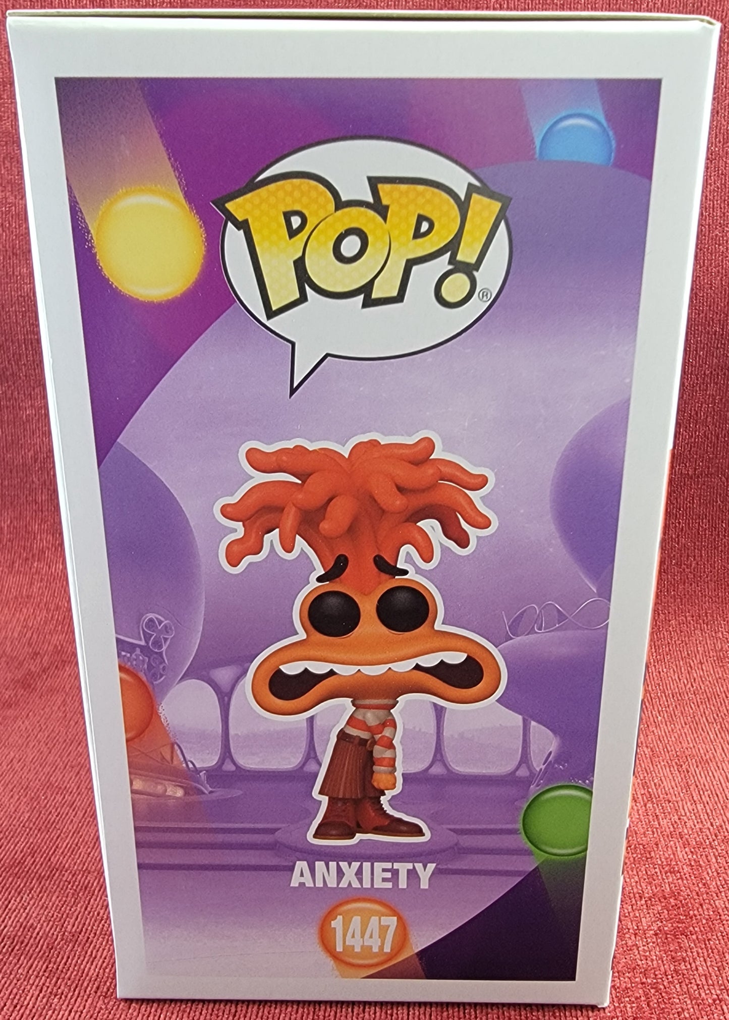 Anxiety funko # 1447 (nib)
With pop protector