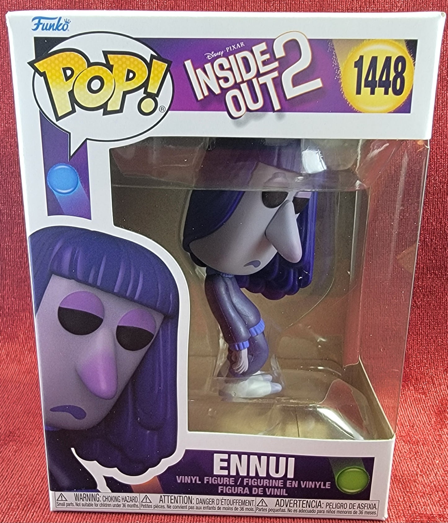 Ennui funko # 1448 (nib)
With pop protector