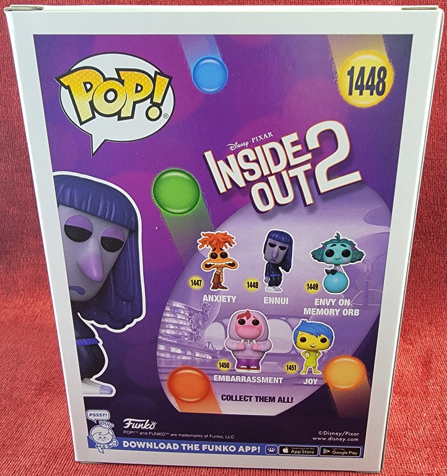 Ennui funko # 1448 (nib)
With pop protector