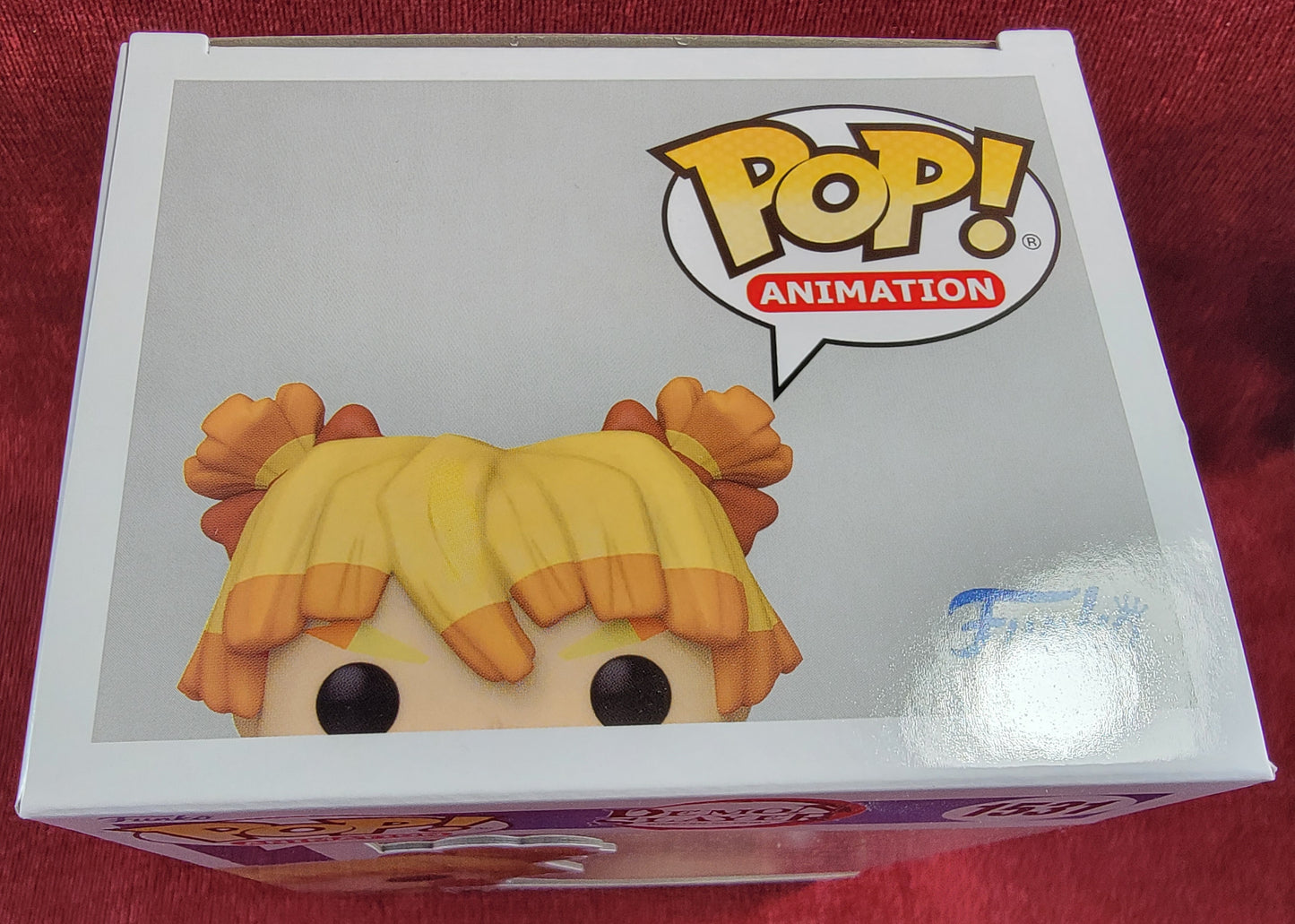 Zenitsu agatsuma funko # 1531 (nib)
With pop protector
