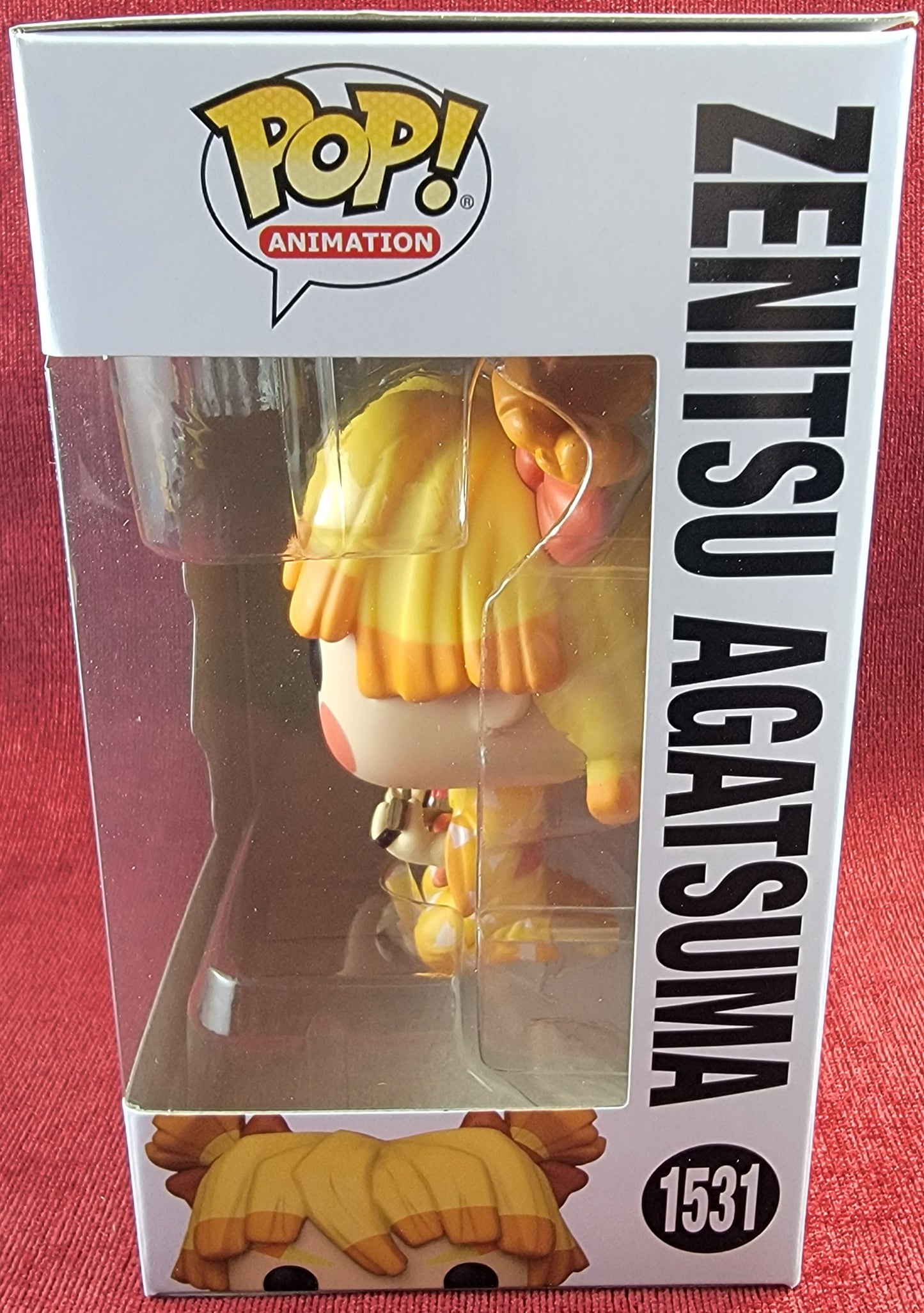 Zenitsu agatsuma funko # 1531 (nib)
With pop protector